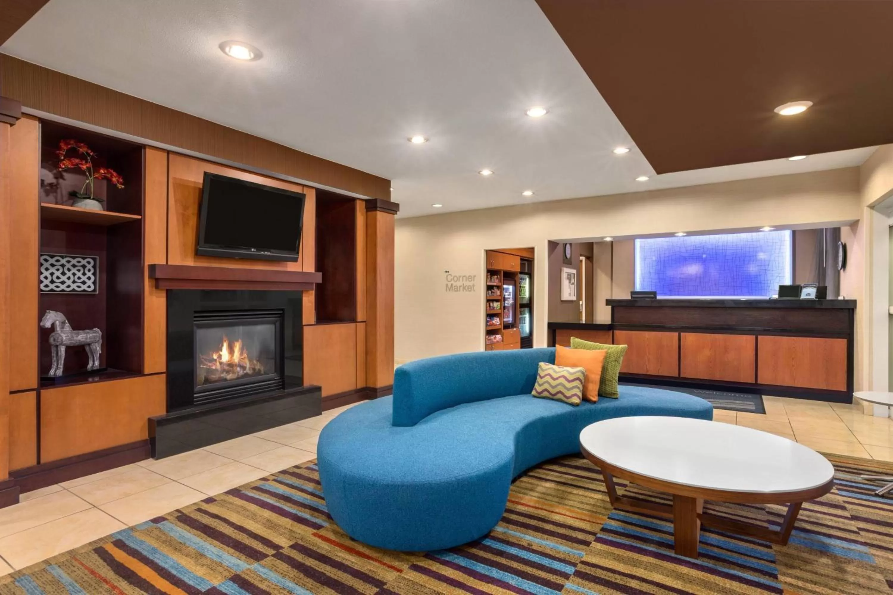 Lobby or reception in Fairfield Inn & Suites by Marriott Norman