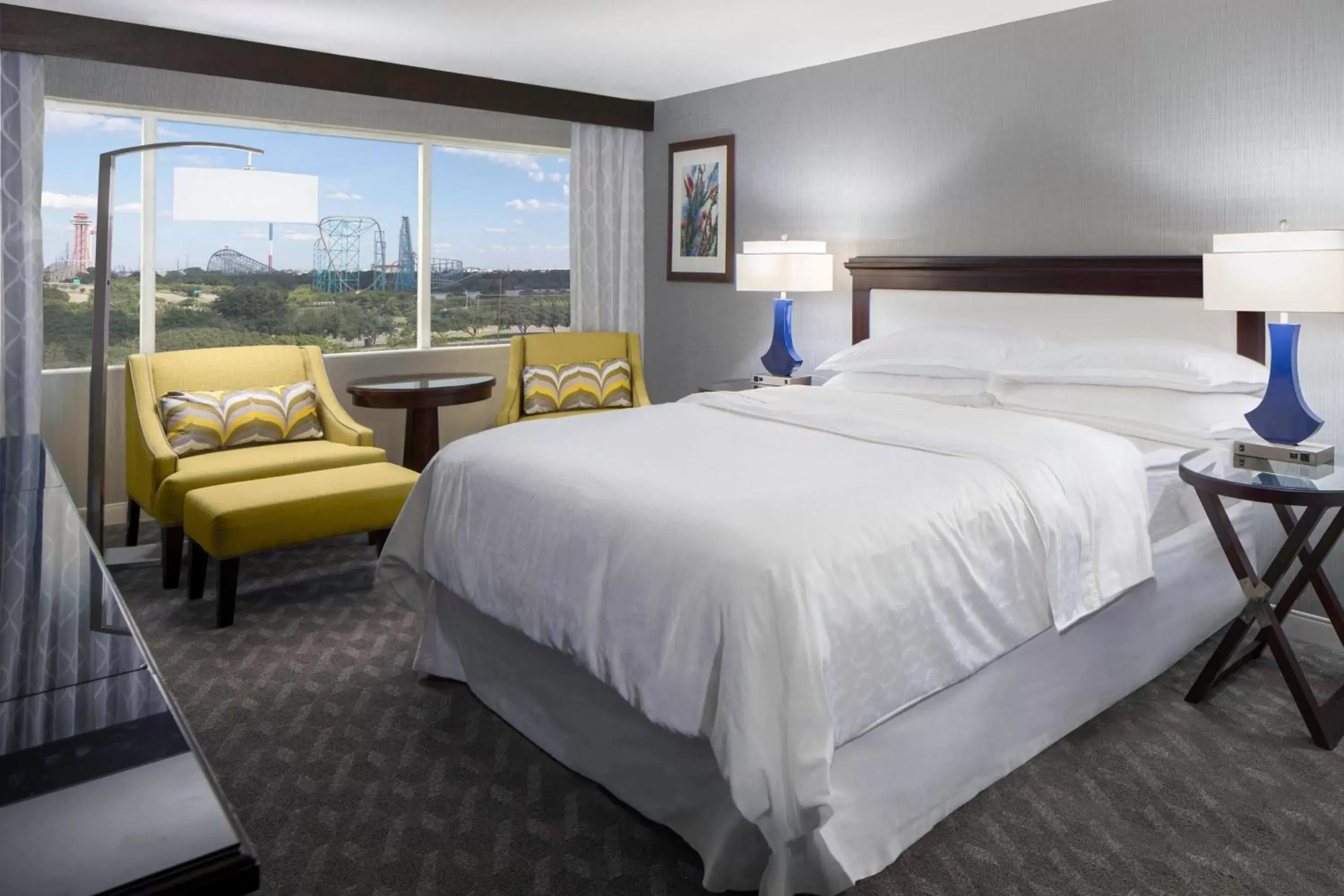 Photo of the whole room, Bed in Sheraton Arlington Hotel