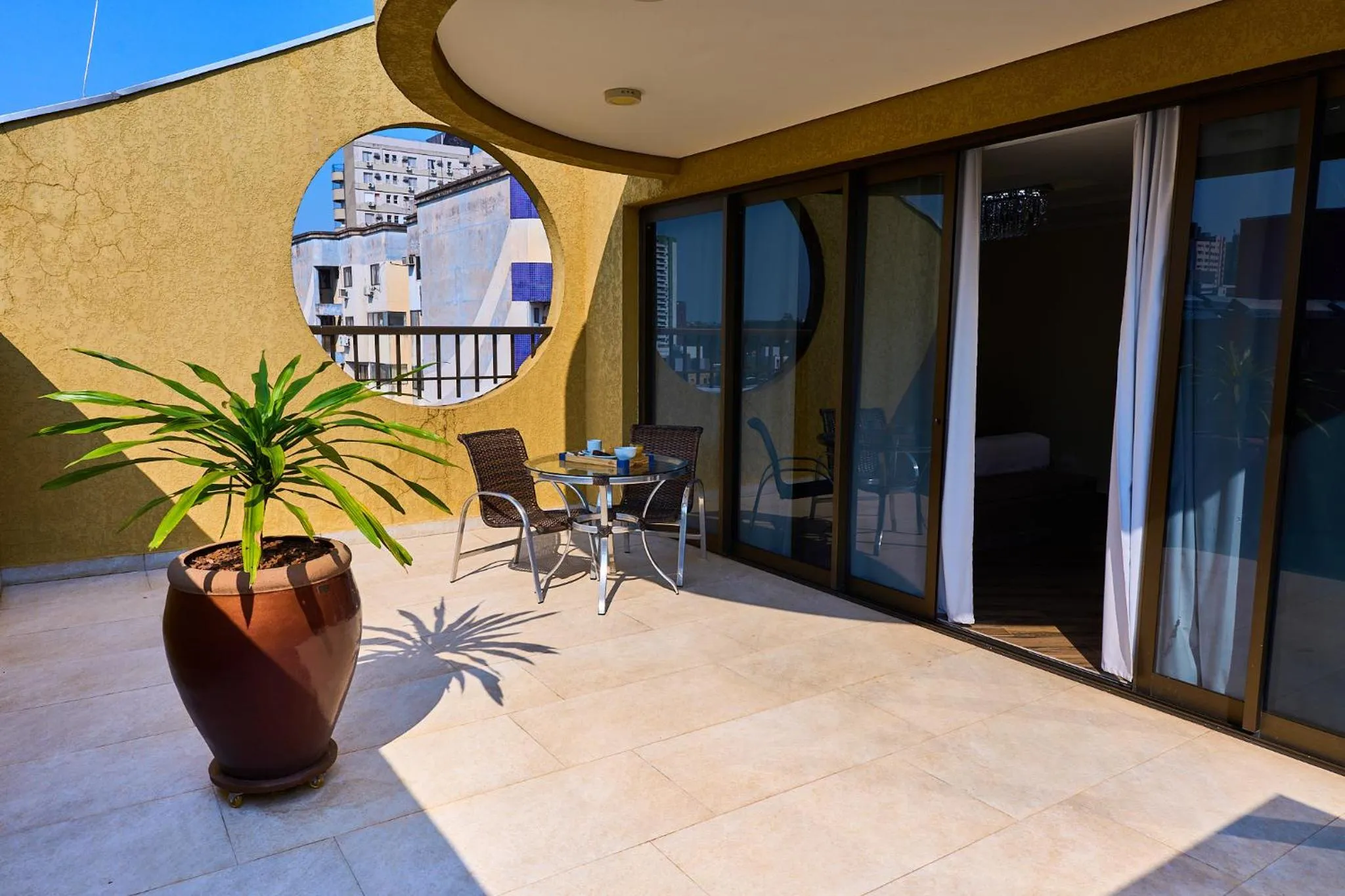 Balcony/Terrace in Foz Plaza Hotel