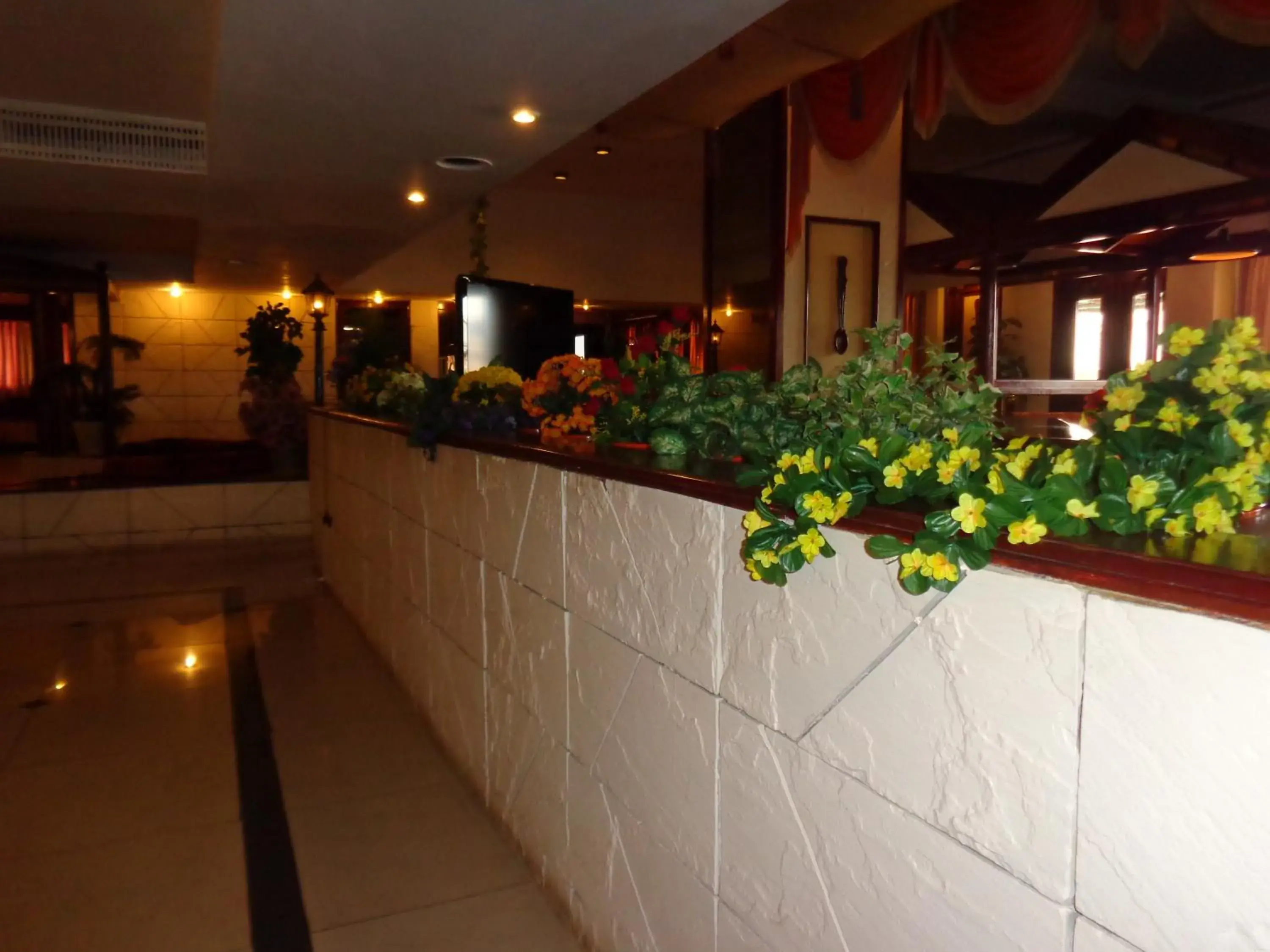 Decorative detail in Hotel Poonja International