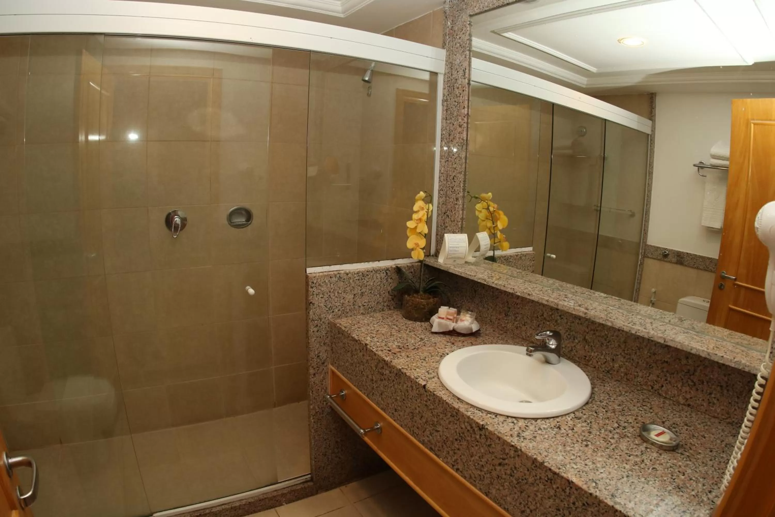 Shower in Hotel Atlântico Búzios Convention