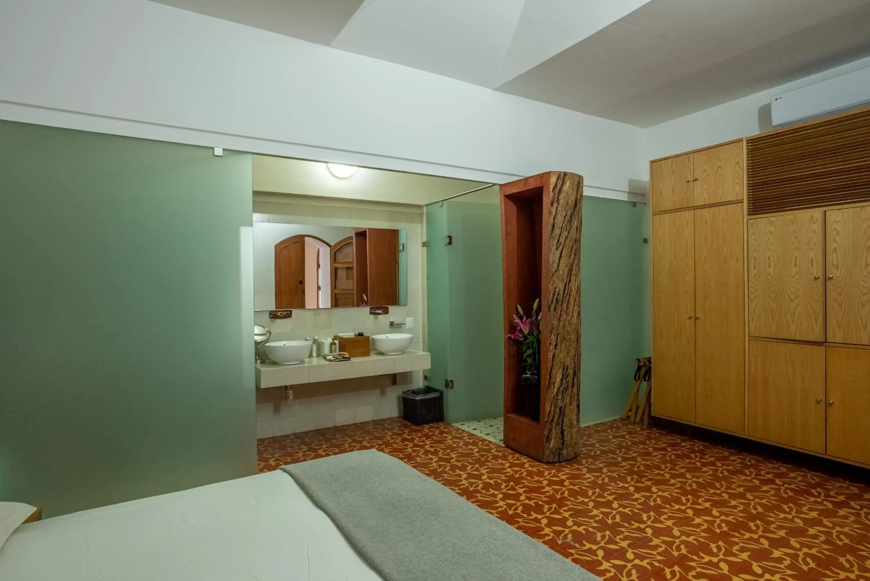 Photo of the whole room in Hotel Azul de Oaxaca
