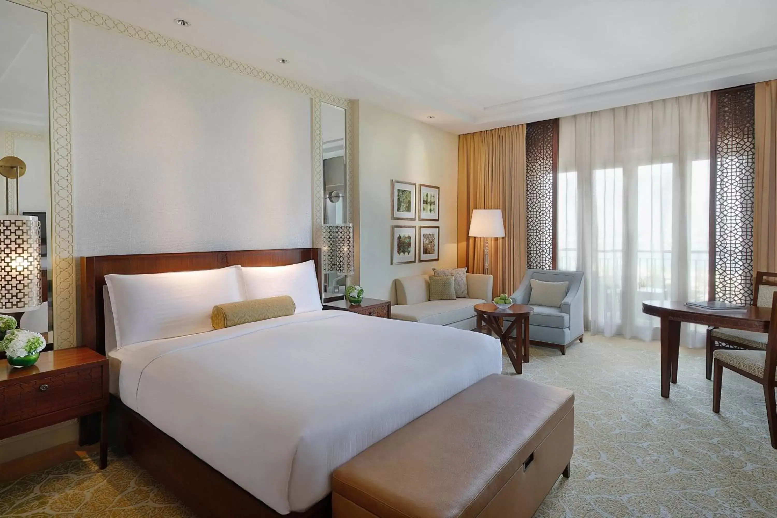 Photo of the whole room, Bed in The Ritz-Carlton, Dubai