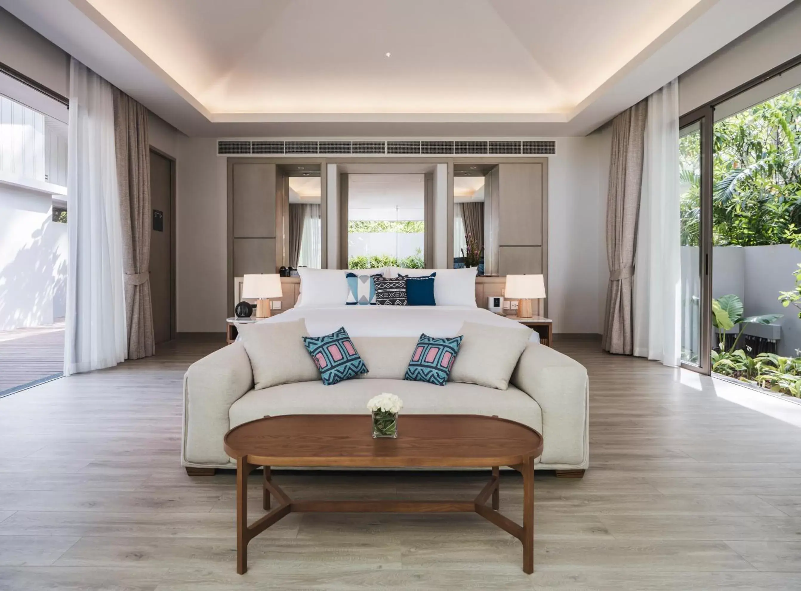 Bed, Seating Area in Avani Plus Khao Lak Resort