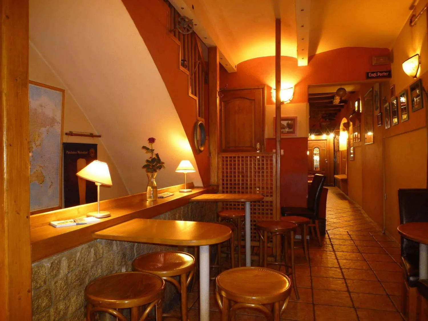 Lobby or reception in Academus Pub & Guest House