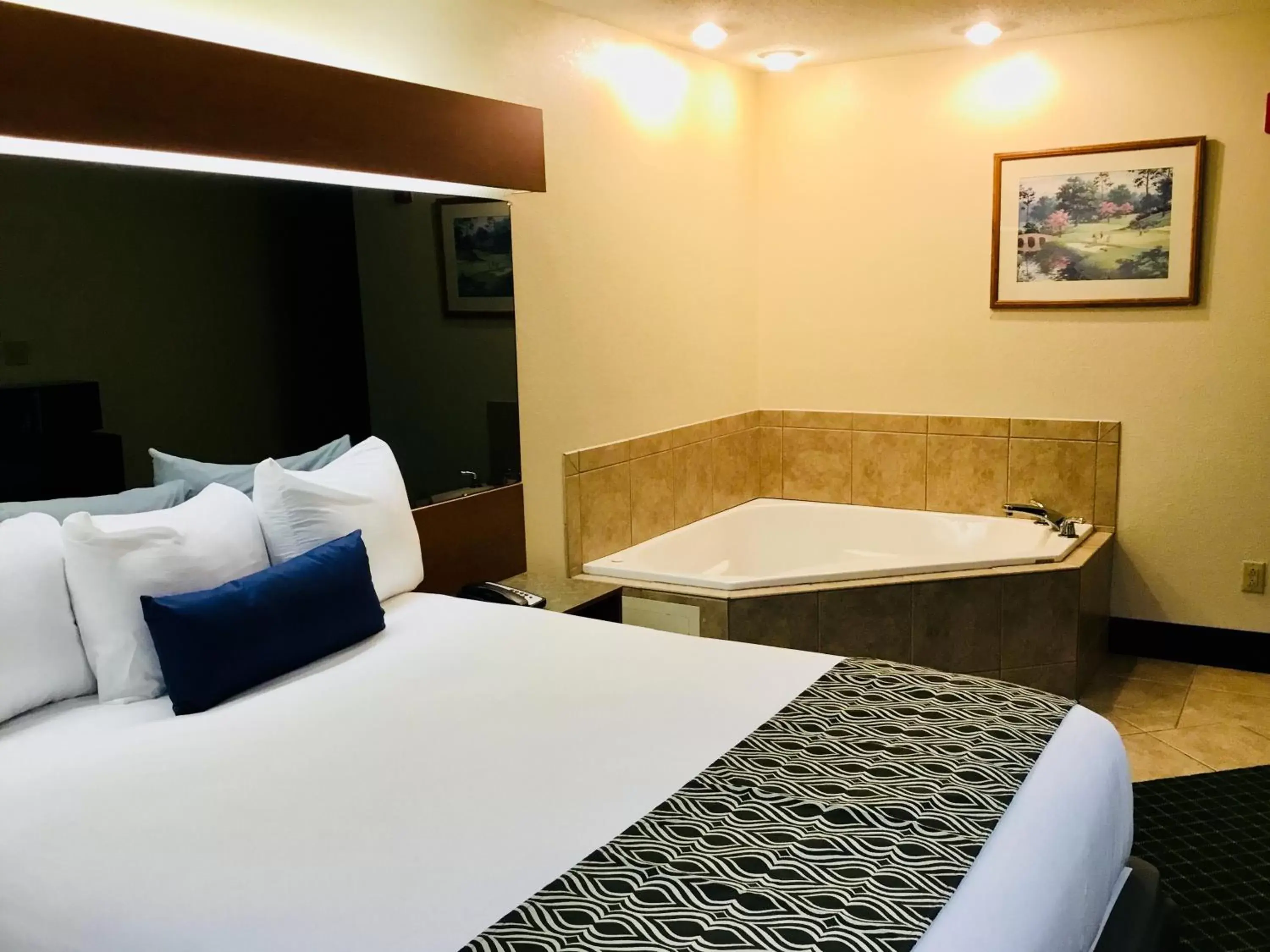 Bed in Microtel Inn & Suites by Wyndham Augusta/Riverwatch