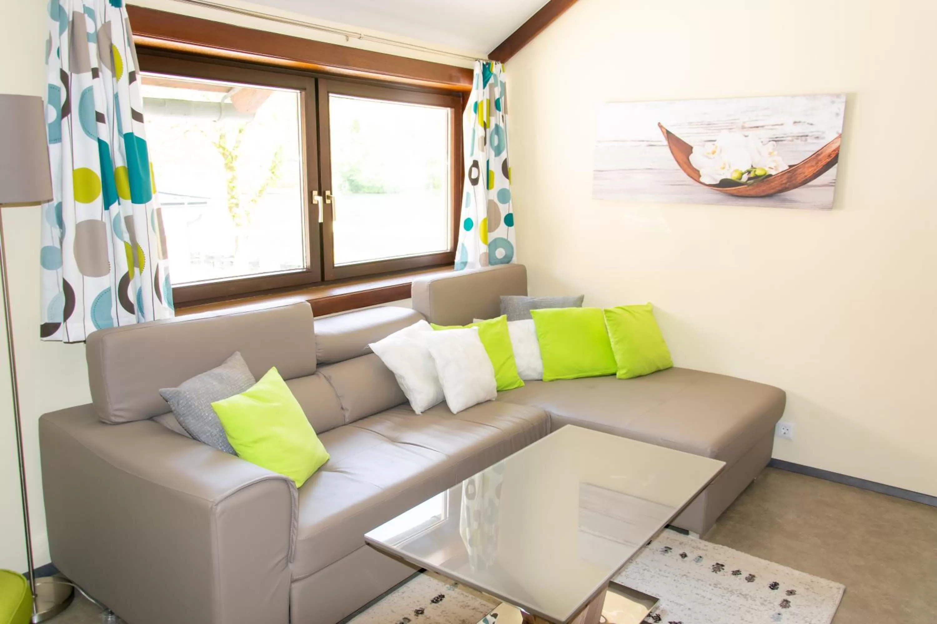 Seating area in Strandhotel Burgstaller