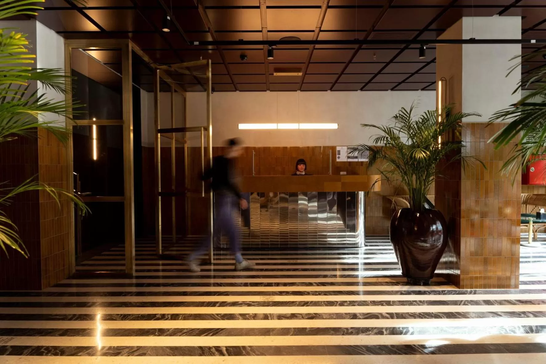 Lobby or reception in Bazzar Boutique Hotel