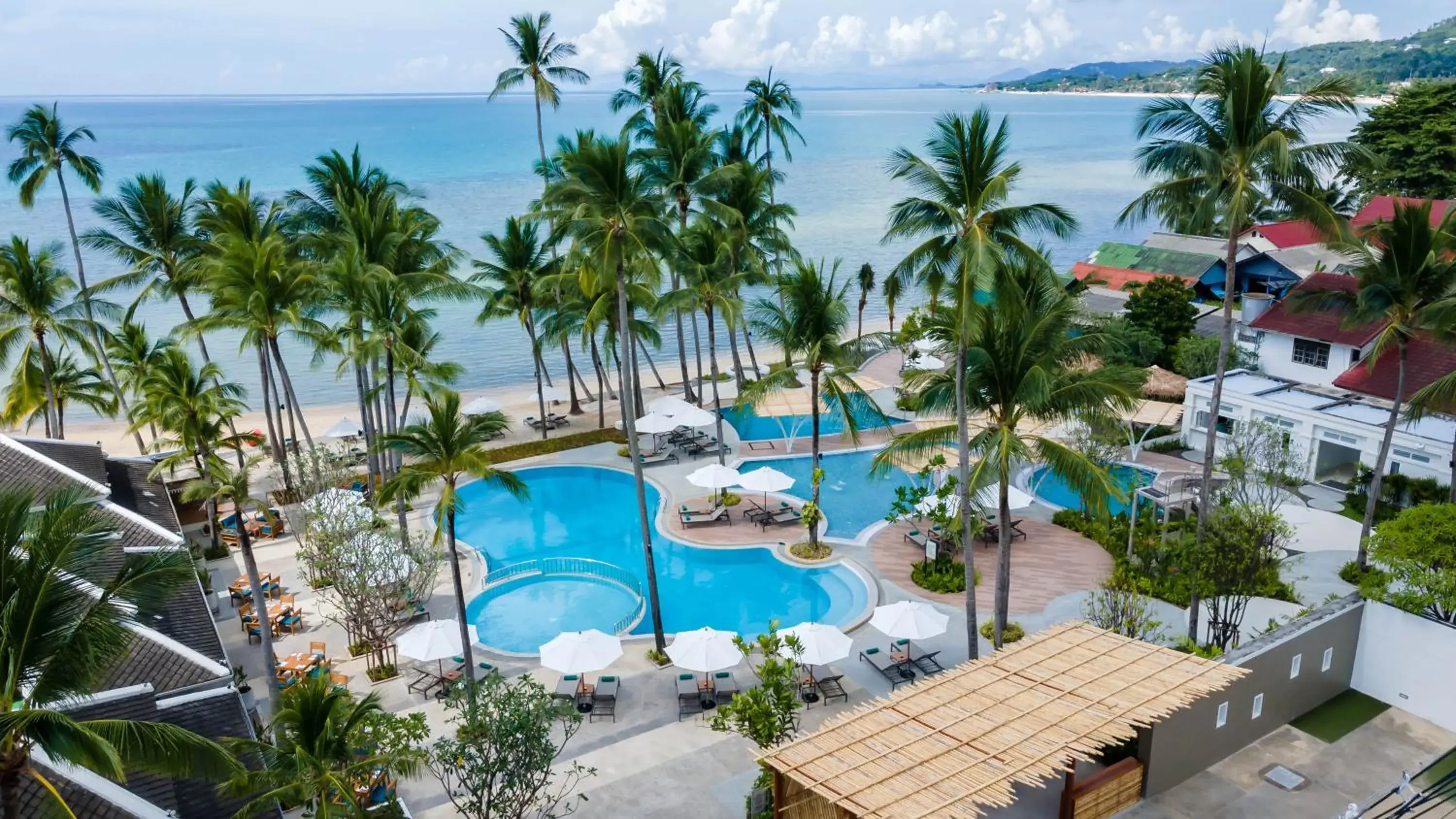 Swimming pool, Pool View in Outrigger Koh Samui Beach Resort - SHA Extra Plus