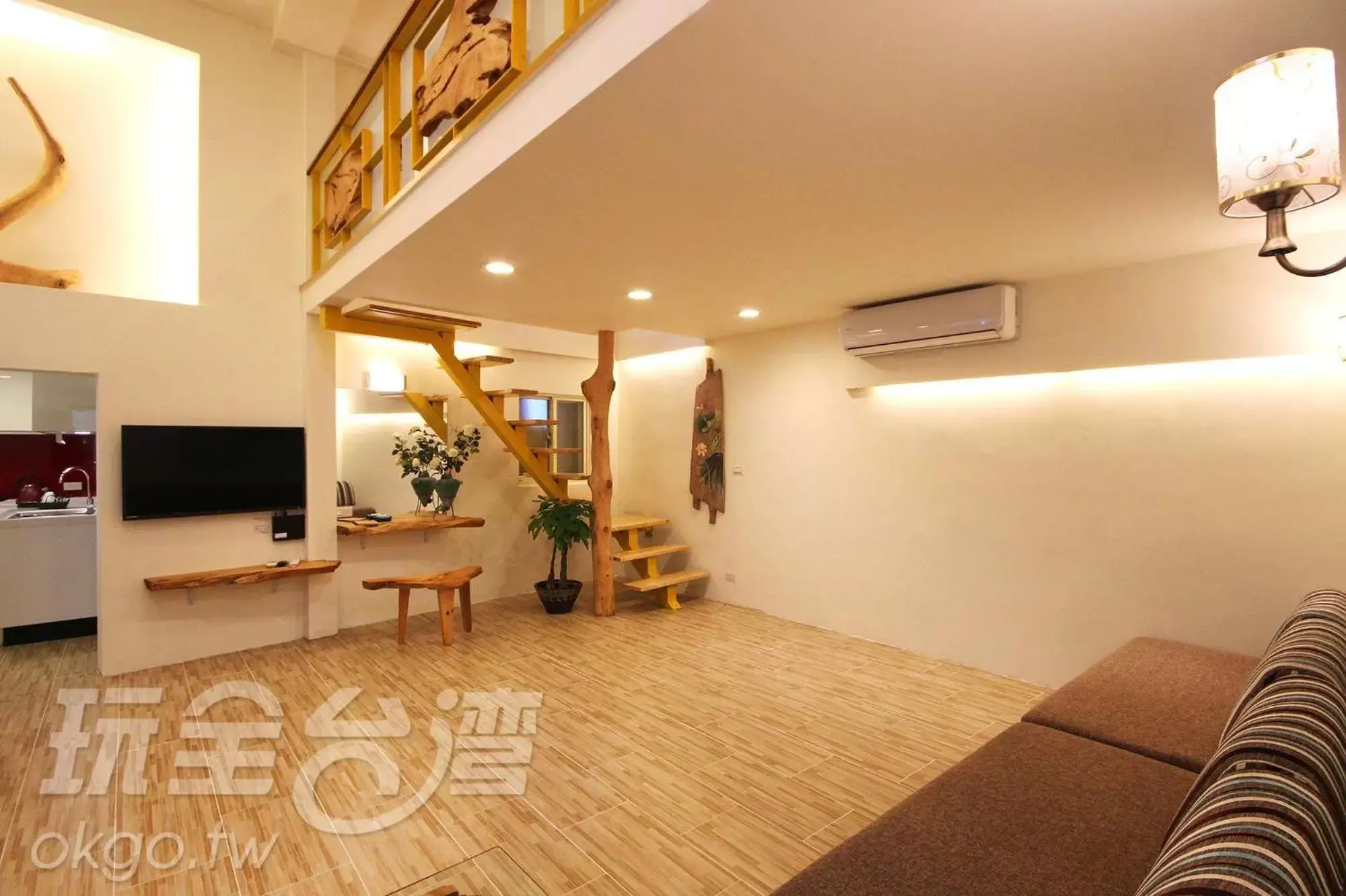 Living room in Chien Ching B&B Living room in Chien Ching B&B