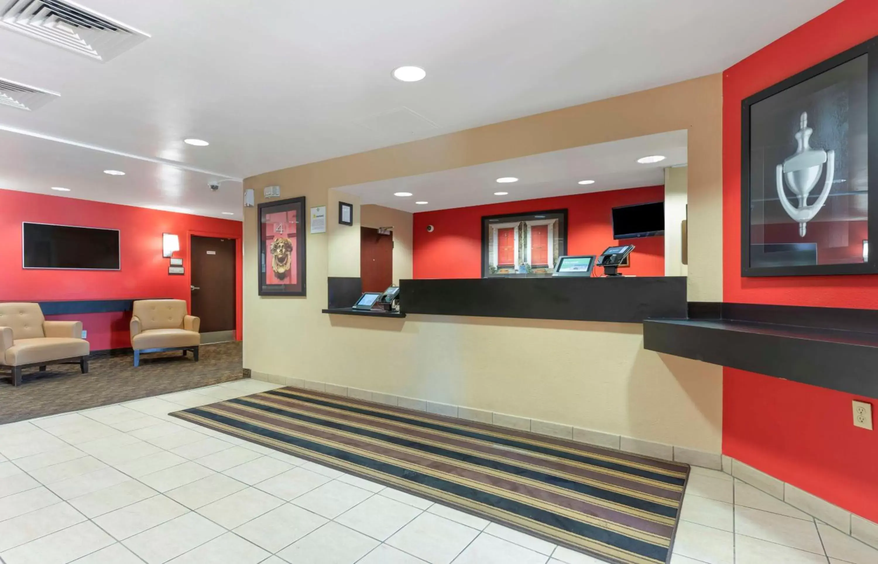 Lobby or reception, Lobby/Reception in Extended Stay America Suites - Stockton - Tracy