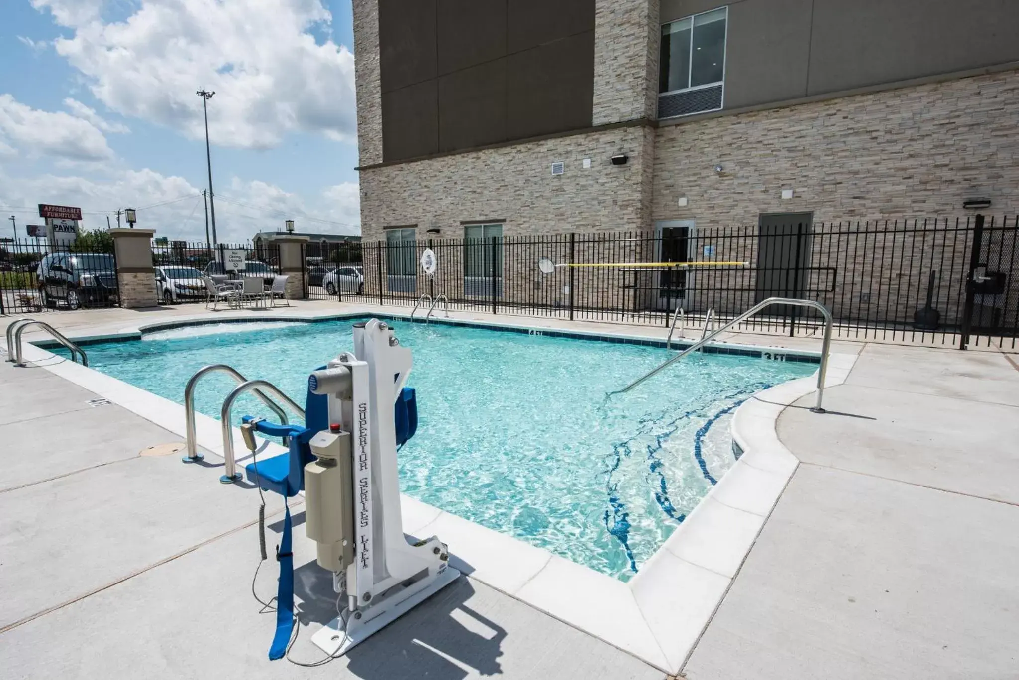 Swimming Pool in Holiday Inn Express & Suites Houston - Hobby Airport Area, an IHG Hotel