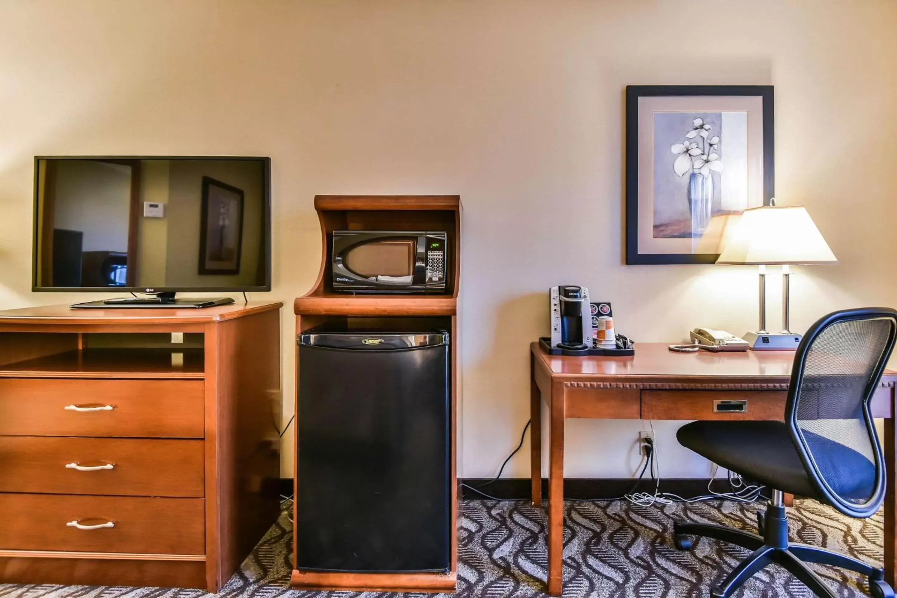 Photo of the whole room, TV/Entertainment Center in Comfort Inn & Suites Ambassador Bridge