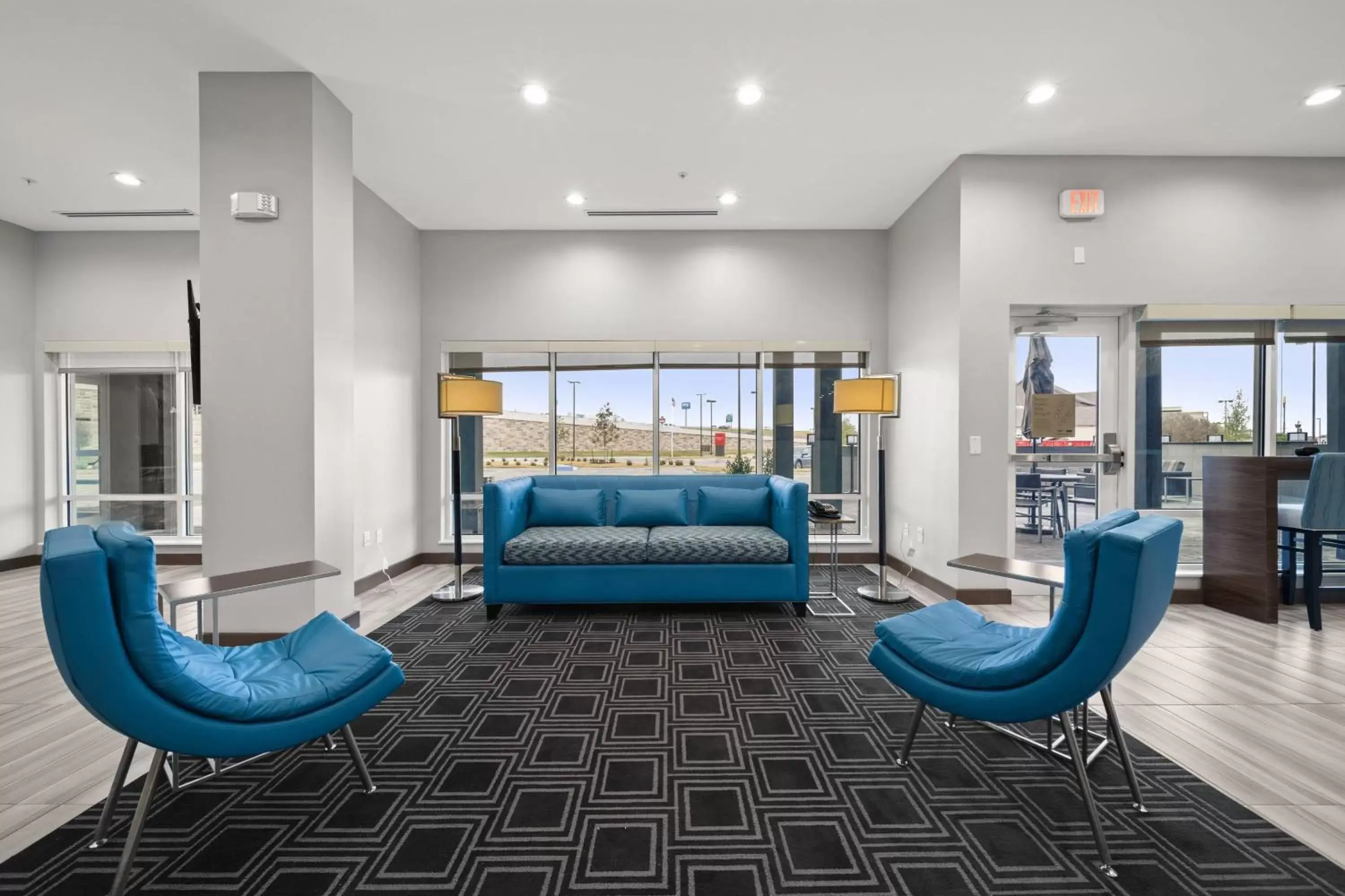 Lobby or reception, Seating Area in TownePlace Suites Waco Northeast