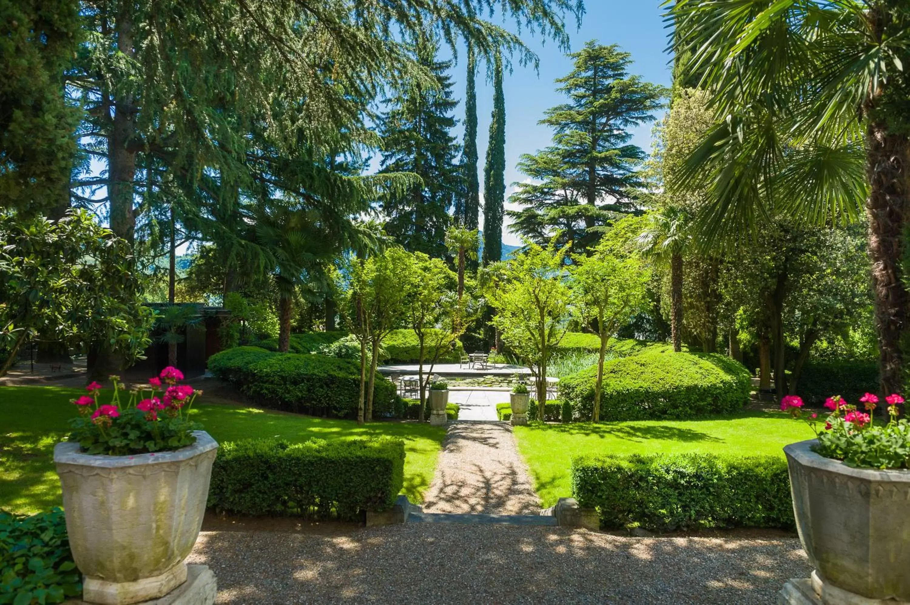 Garden in Villa Eden a member of Leading Hotels of the World