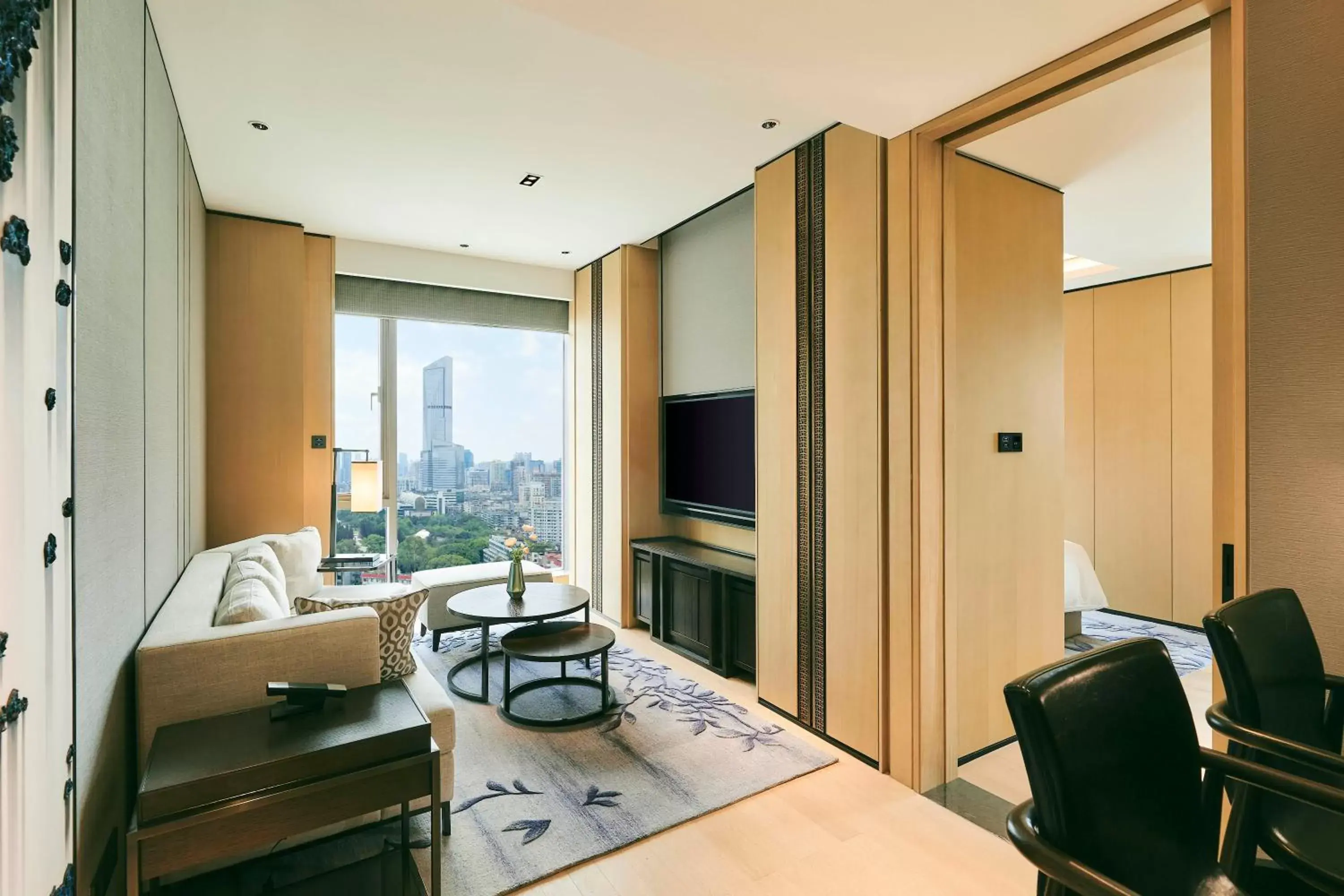 Living room, TV/Entertainment Center in Kempinski Residences Guangzhou