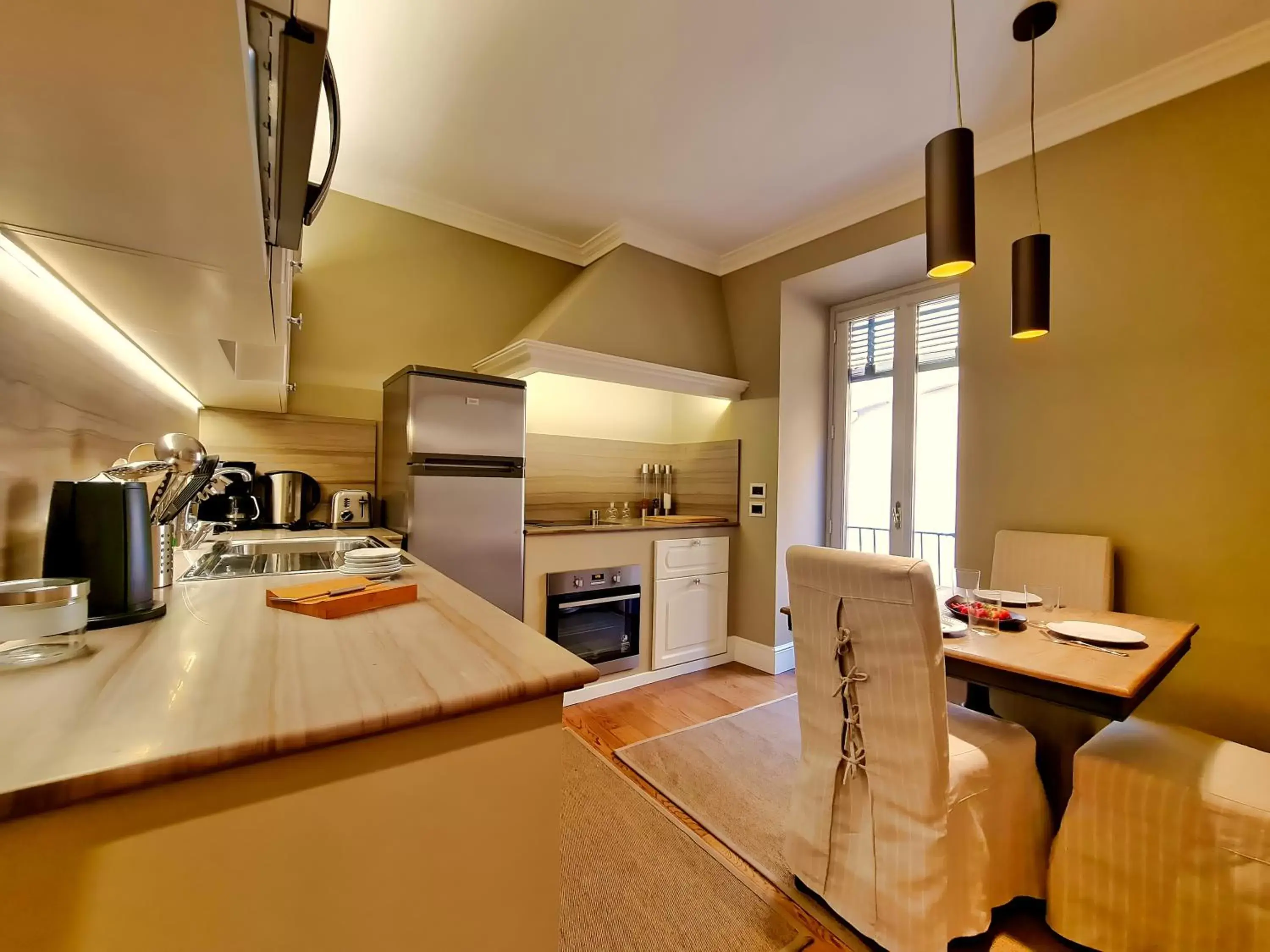 Kitchen or kitchenette, Kitchen/Kitchenette in Hotel Balestri - WTB Hotels