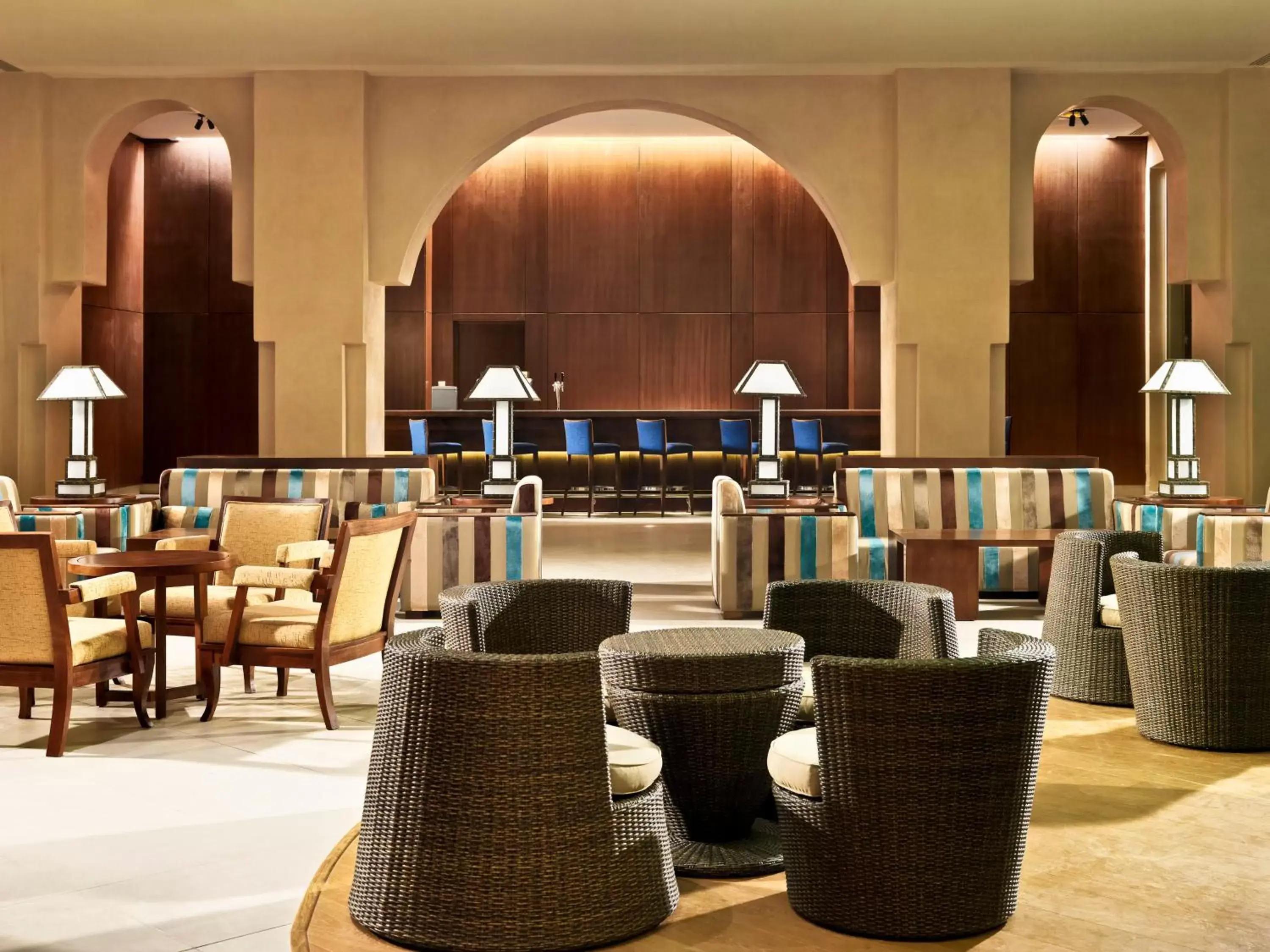 Lounge or bar in Iberostar Selection Royal El Mansour Lounge or bar in Iberostar Selection Royal El Mansour