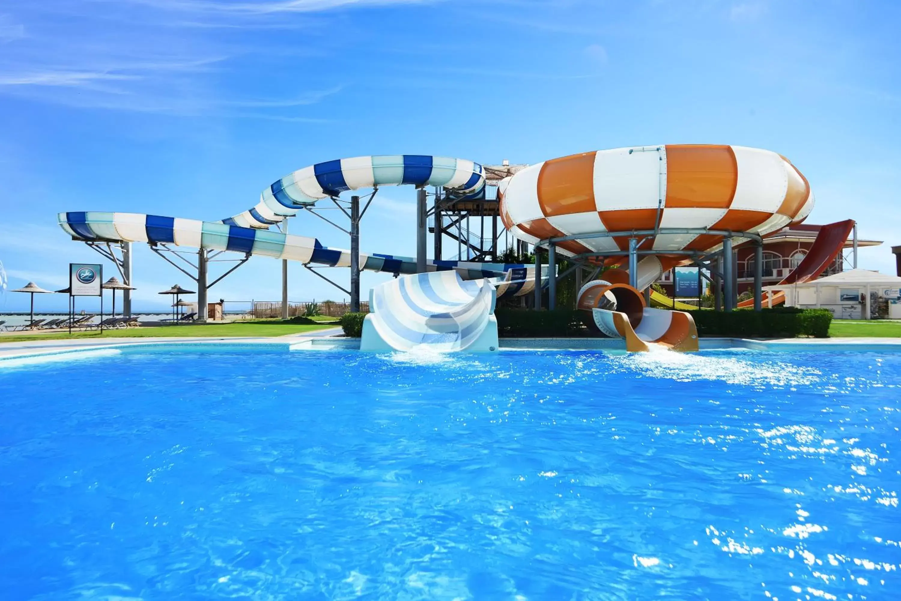 Aqua park, Water Park in Jaz Aquamarine Resort