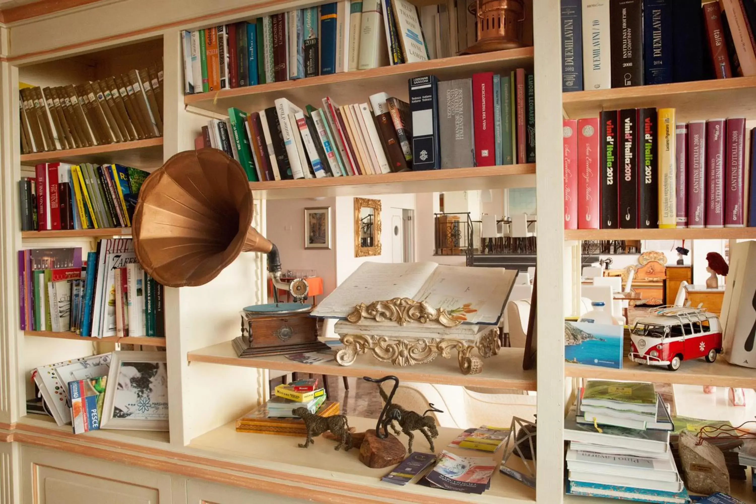 Lobby or reception, Library in Hotel Margherita