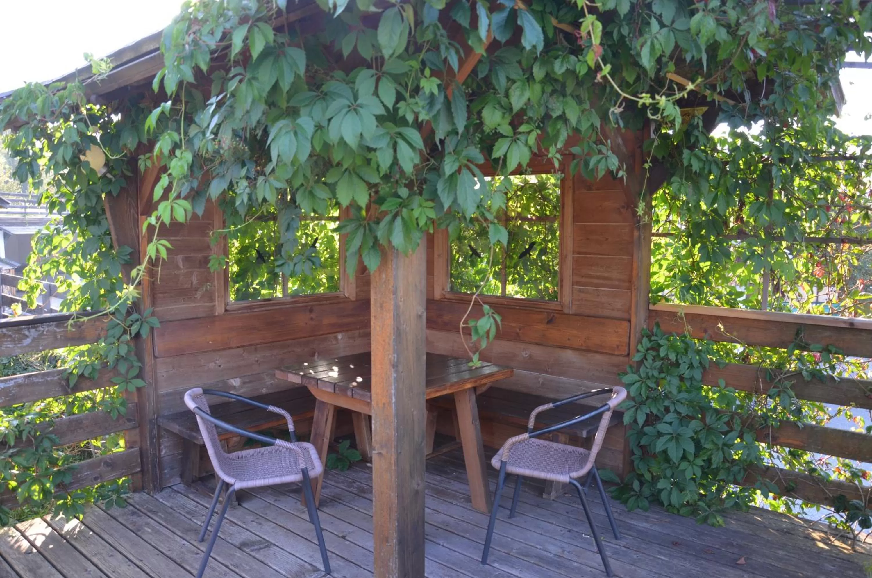 Garden in Pension zum Schreiner