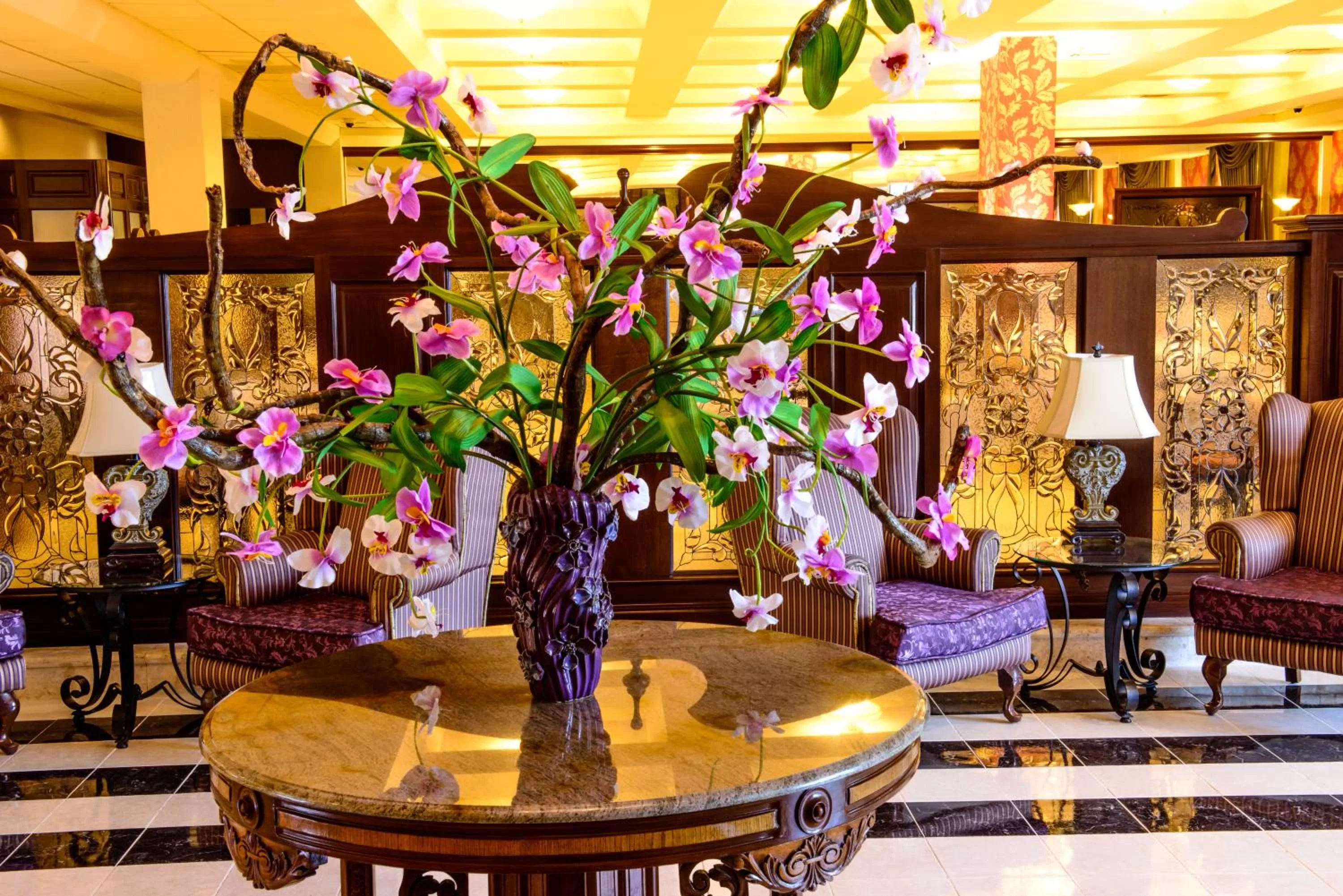 Lobby or reception in Hotel Plaza Campeche