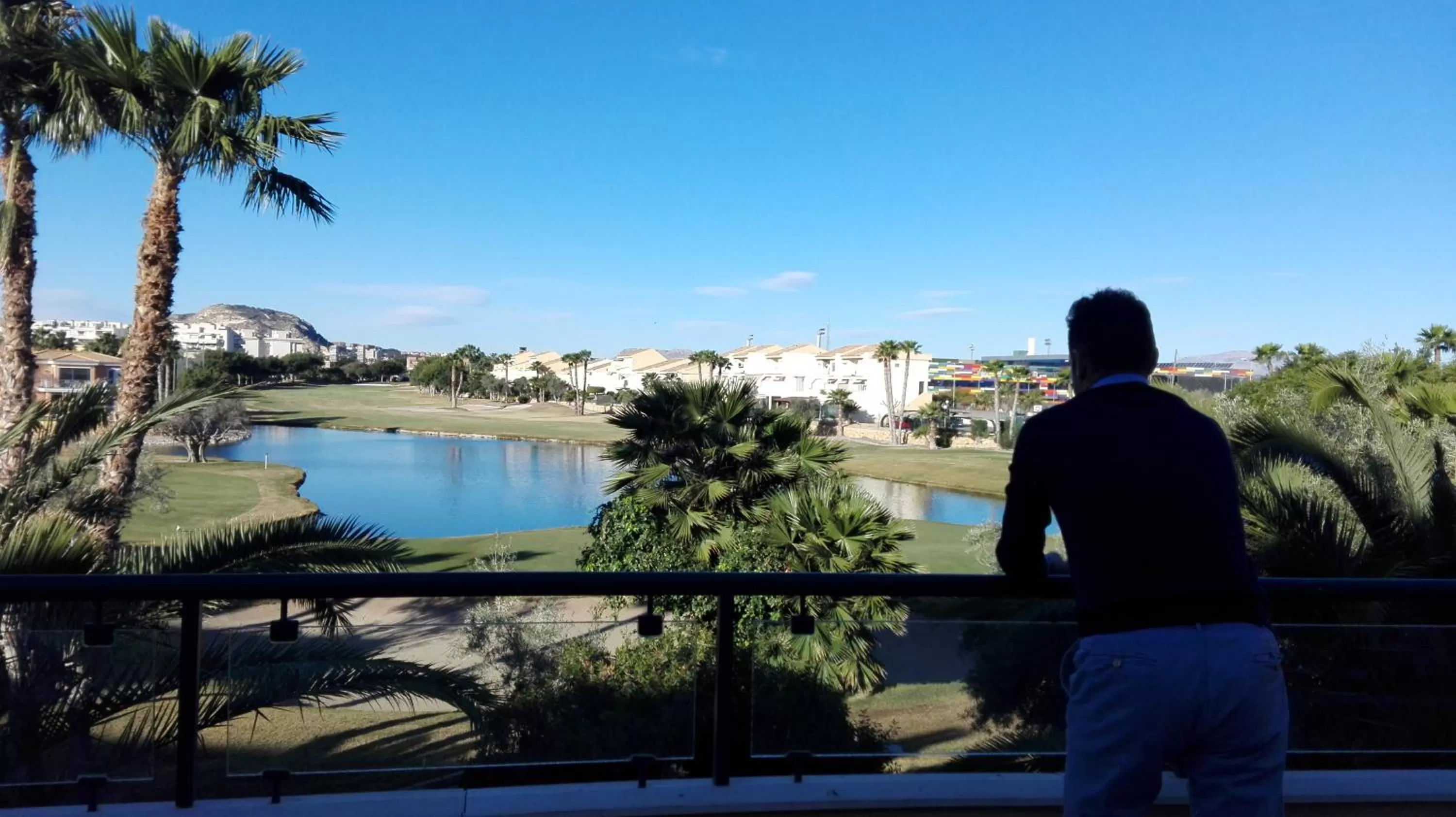 Lake view in Hotel Alicante Golf