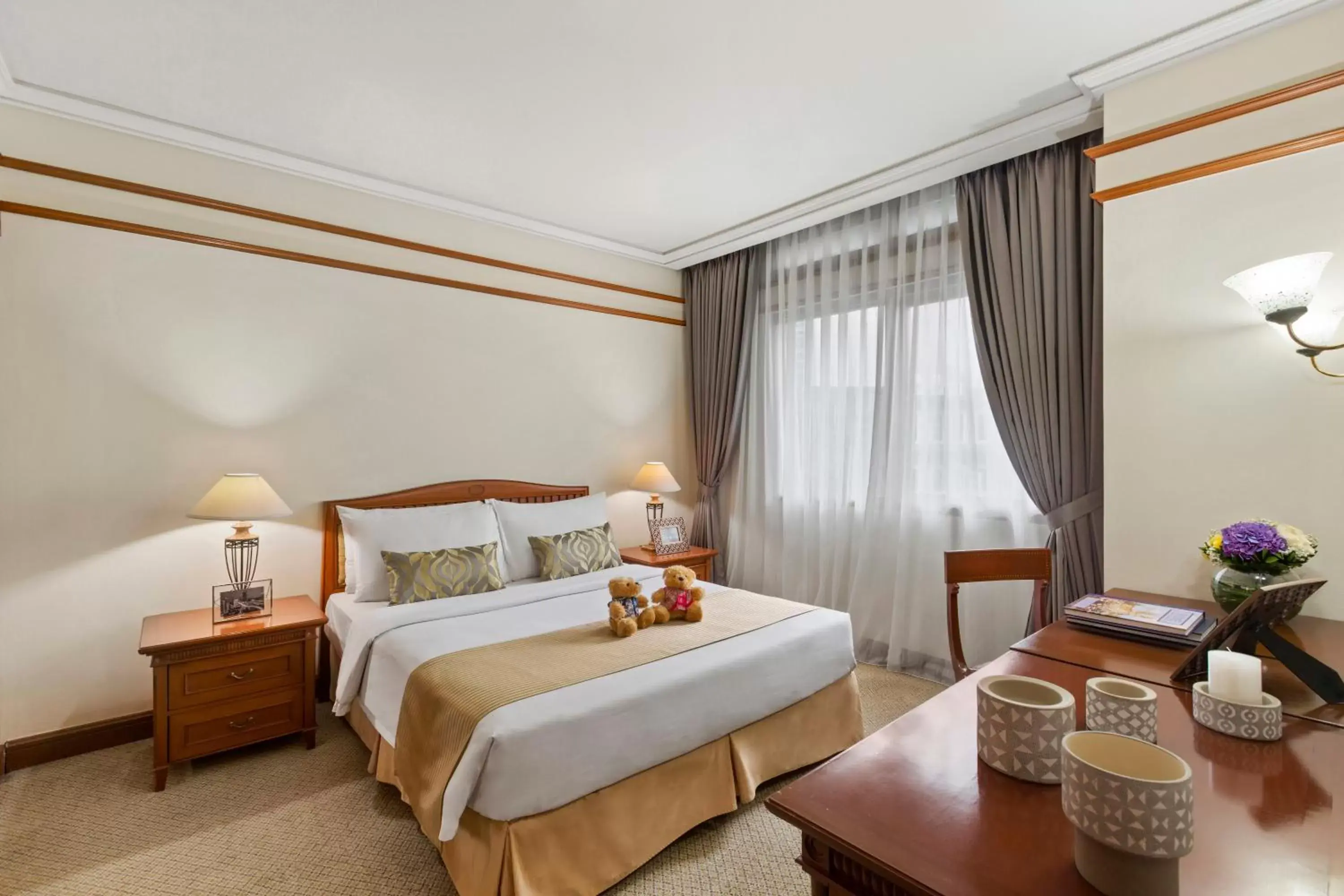 Bedroom, Bed in Somerset Grand Citra Jakarta