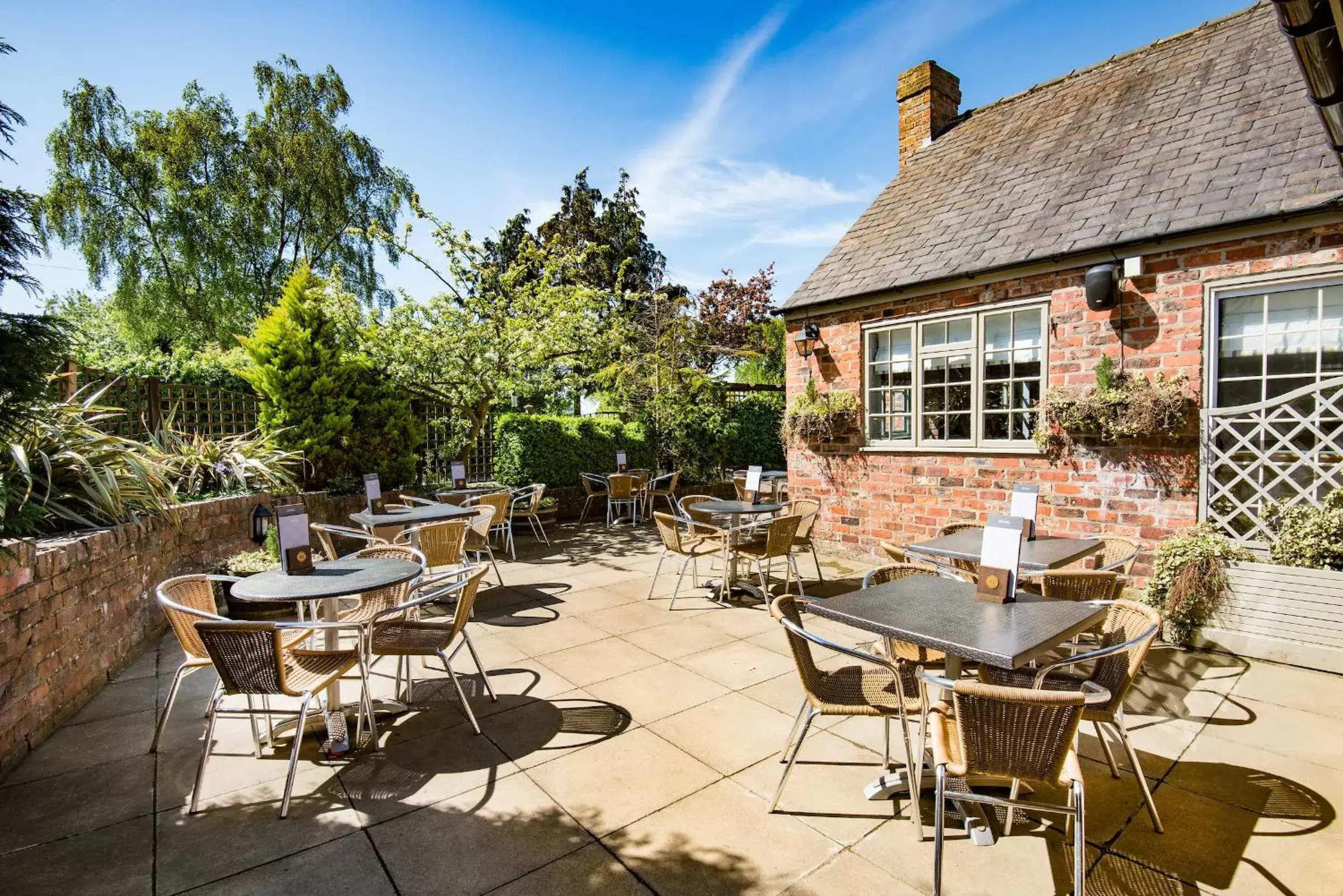 Patio in The King's Head Inn - The Inn Collection Group