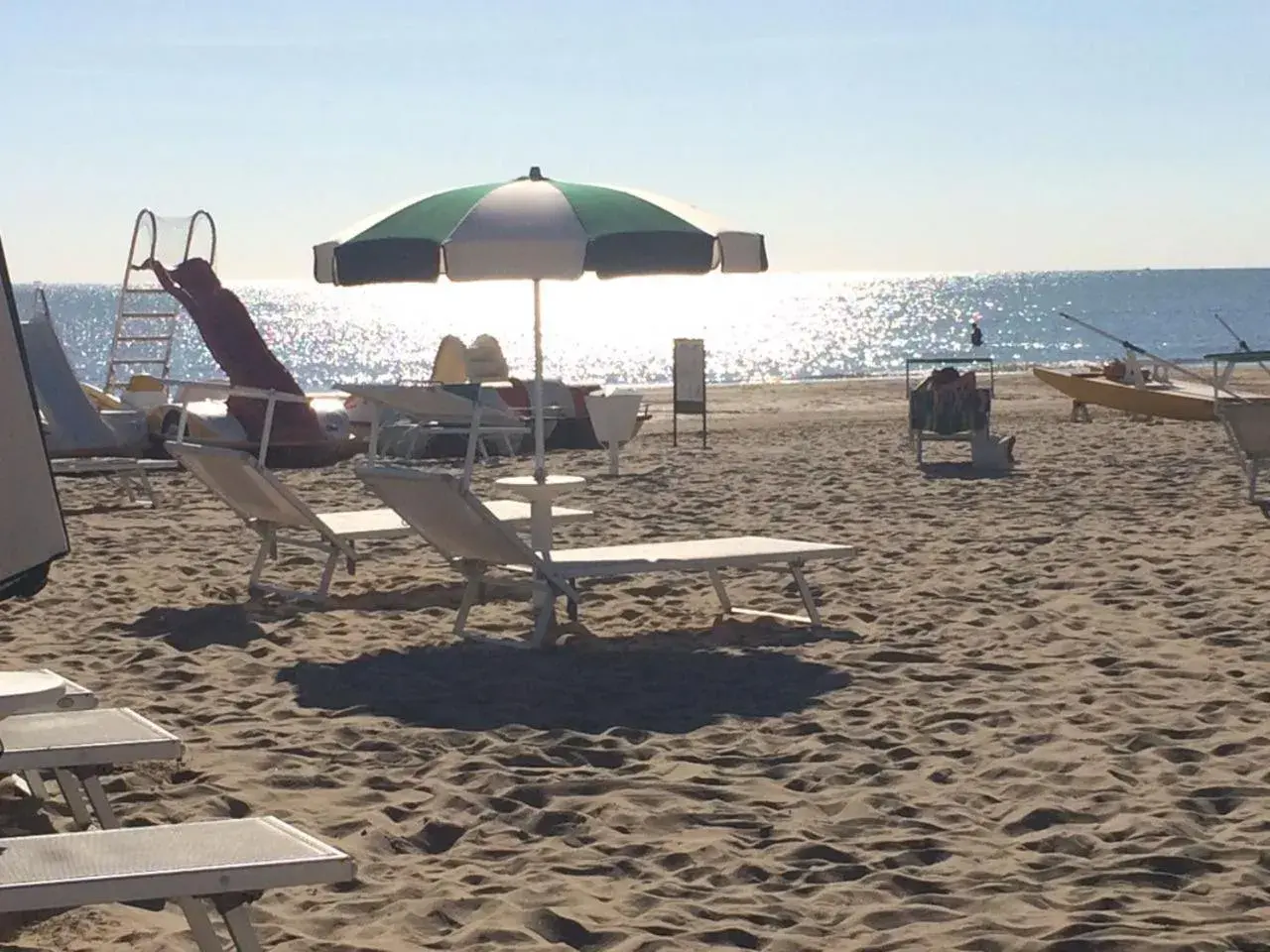 Beach in Hotel Sunset