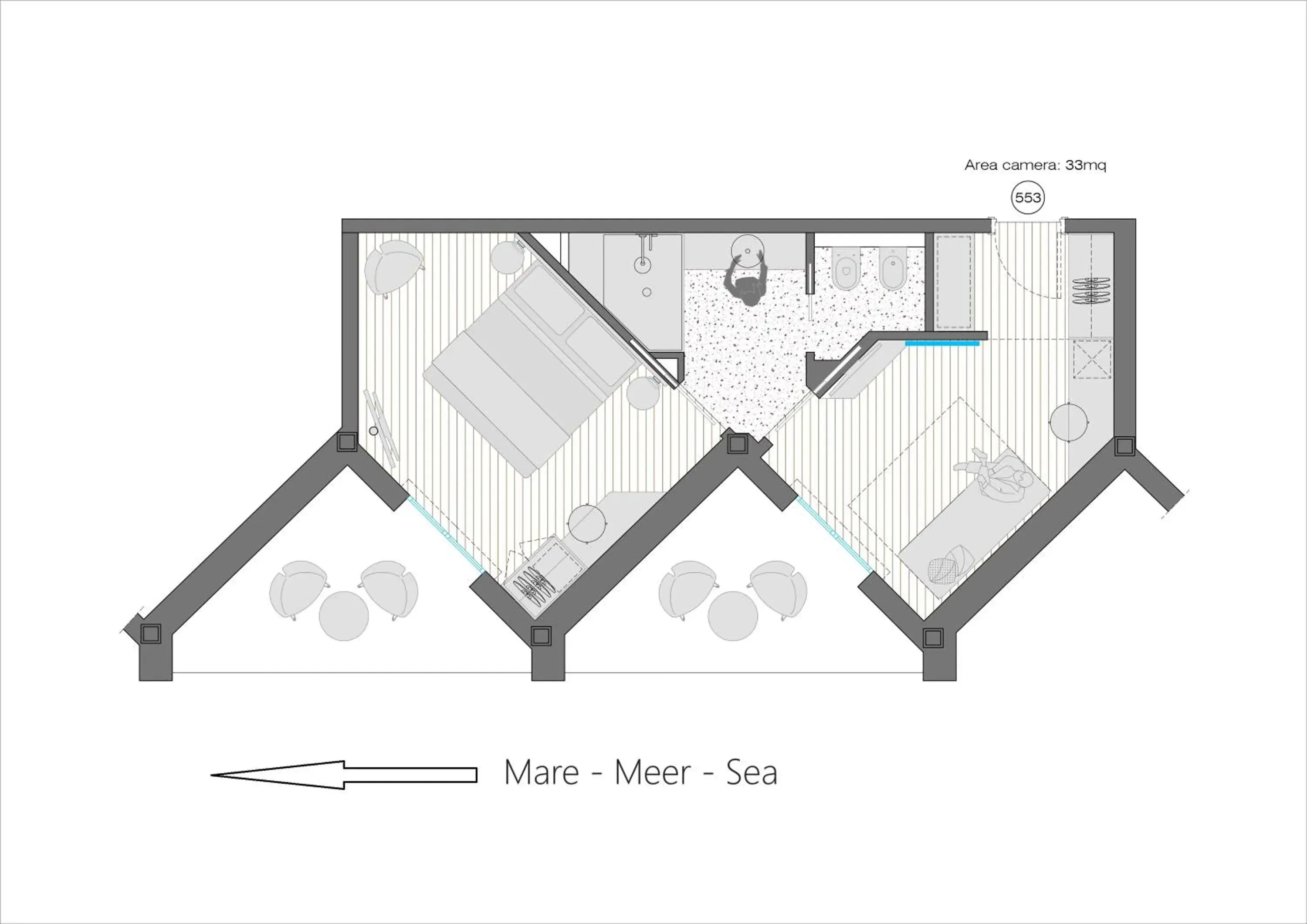Floor Plan in Hotel Cavalieri Palace