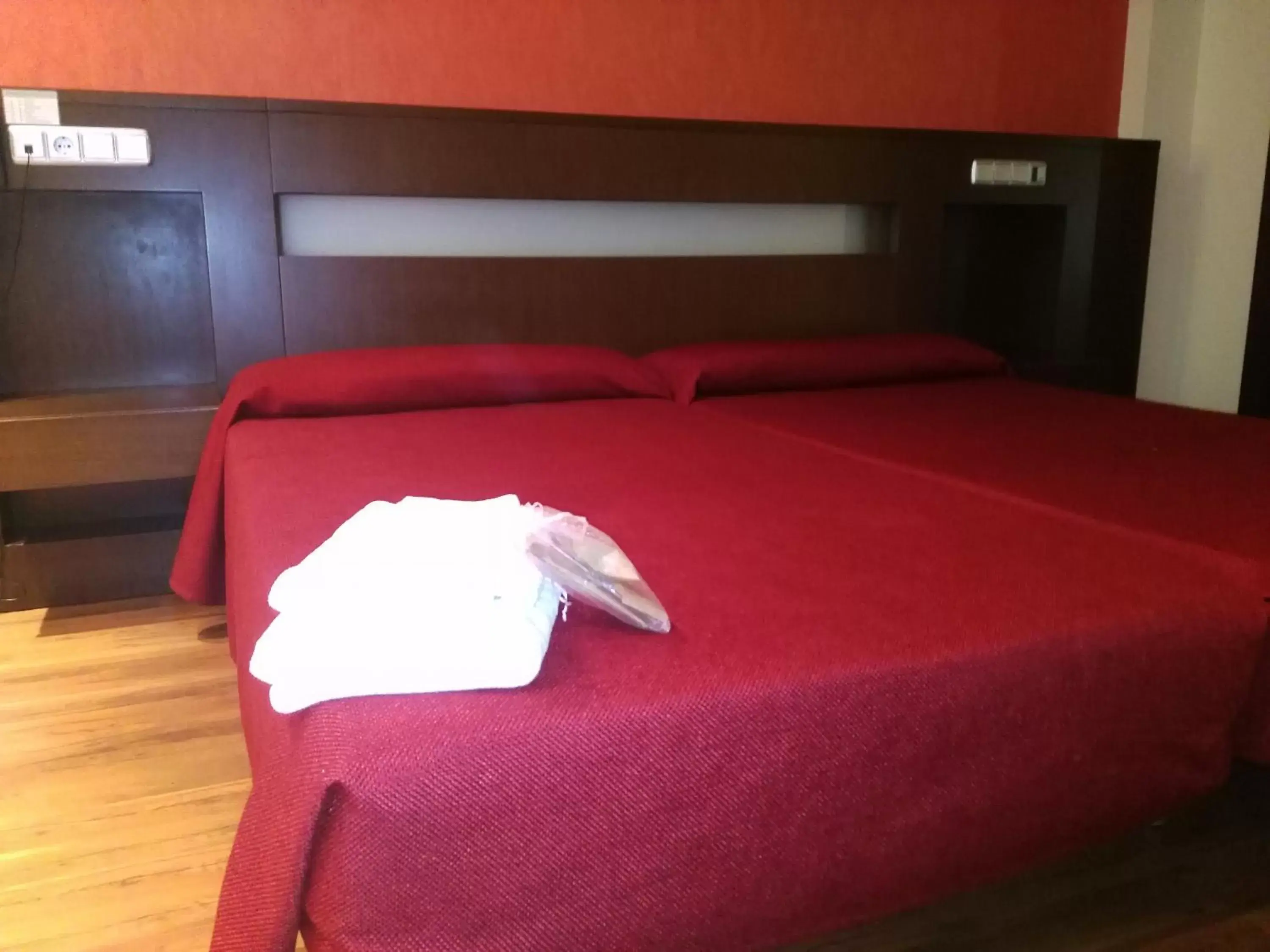 Bed in Hotel La Cantueña