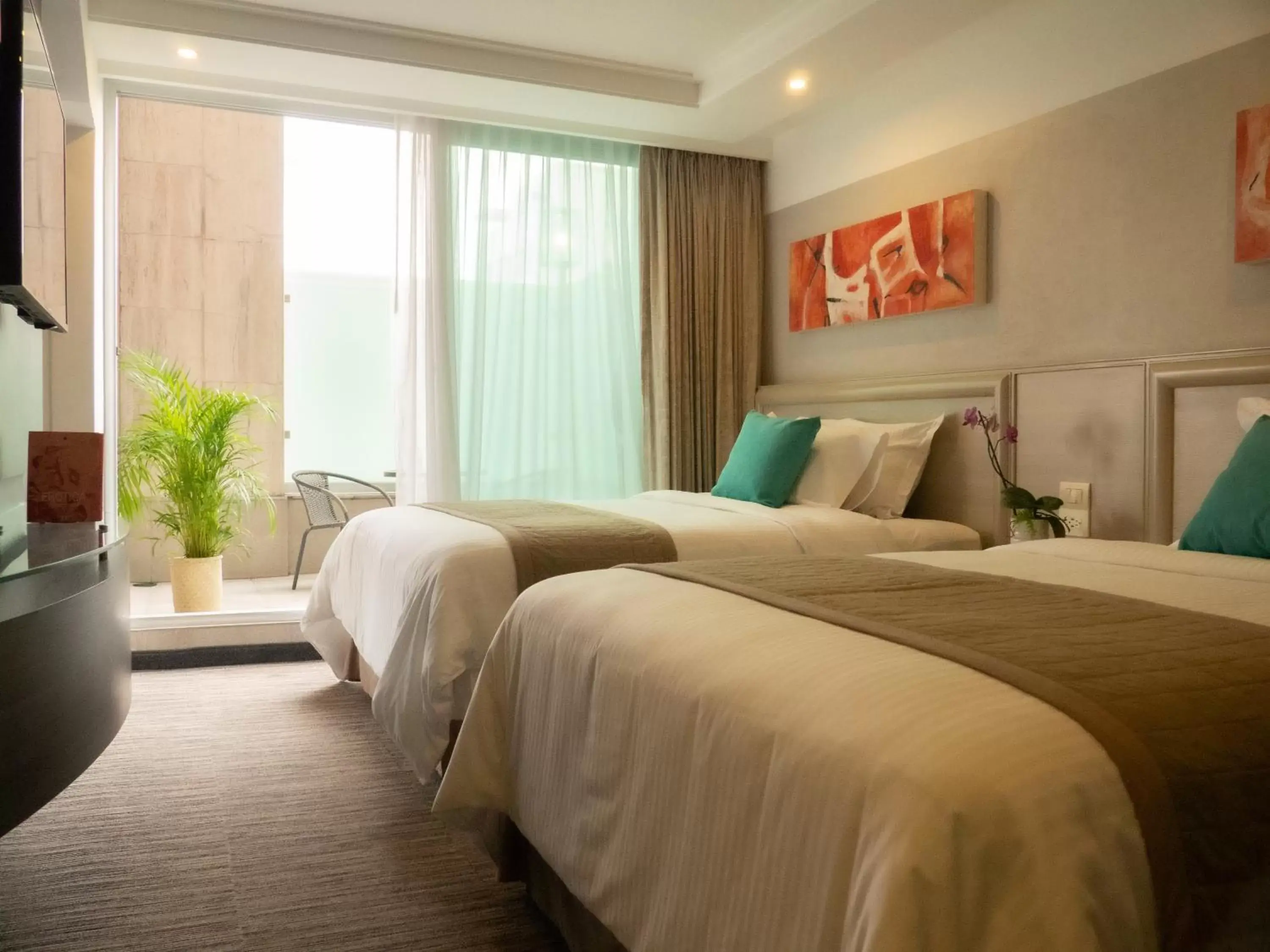 Bedroom, Bed in Hotel Marbella