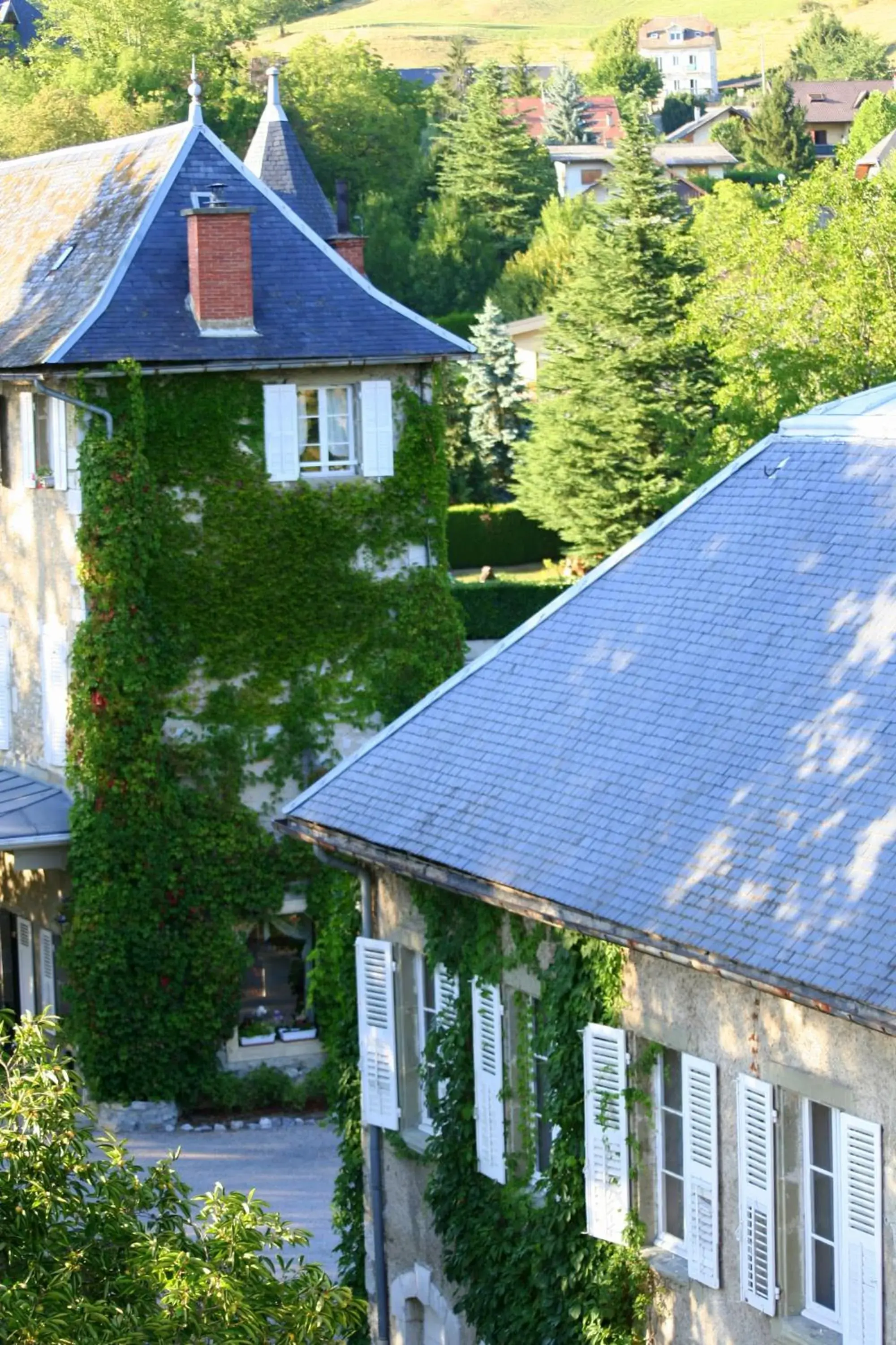 Bird's eye view, Property Building in Château des Comtes de Challes