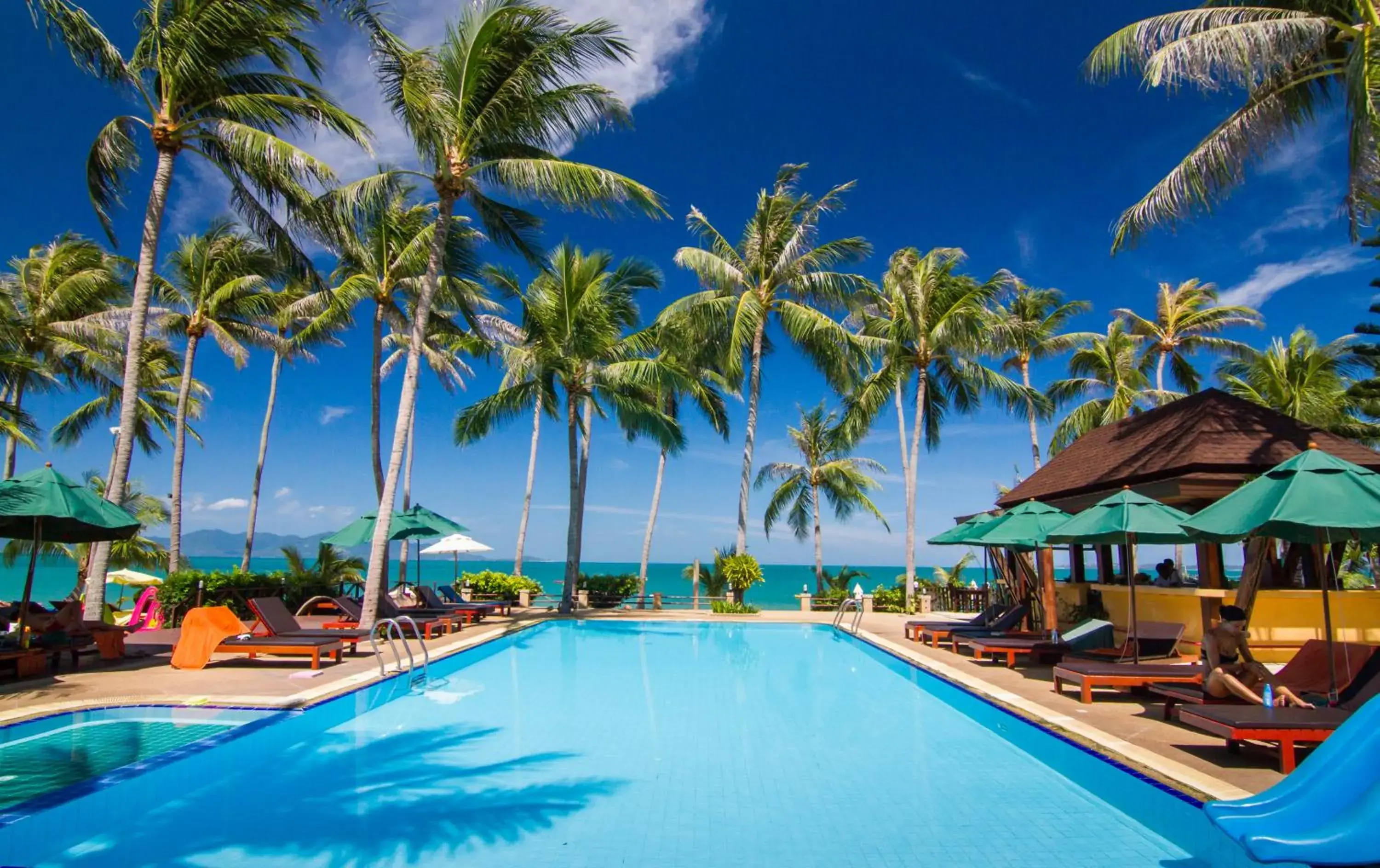 Swimming Pool in Coco Palm Beach Resort - SHA Extra Plus