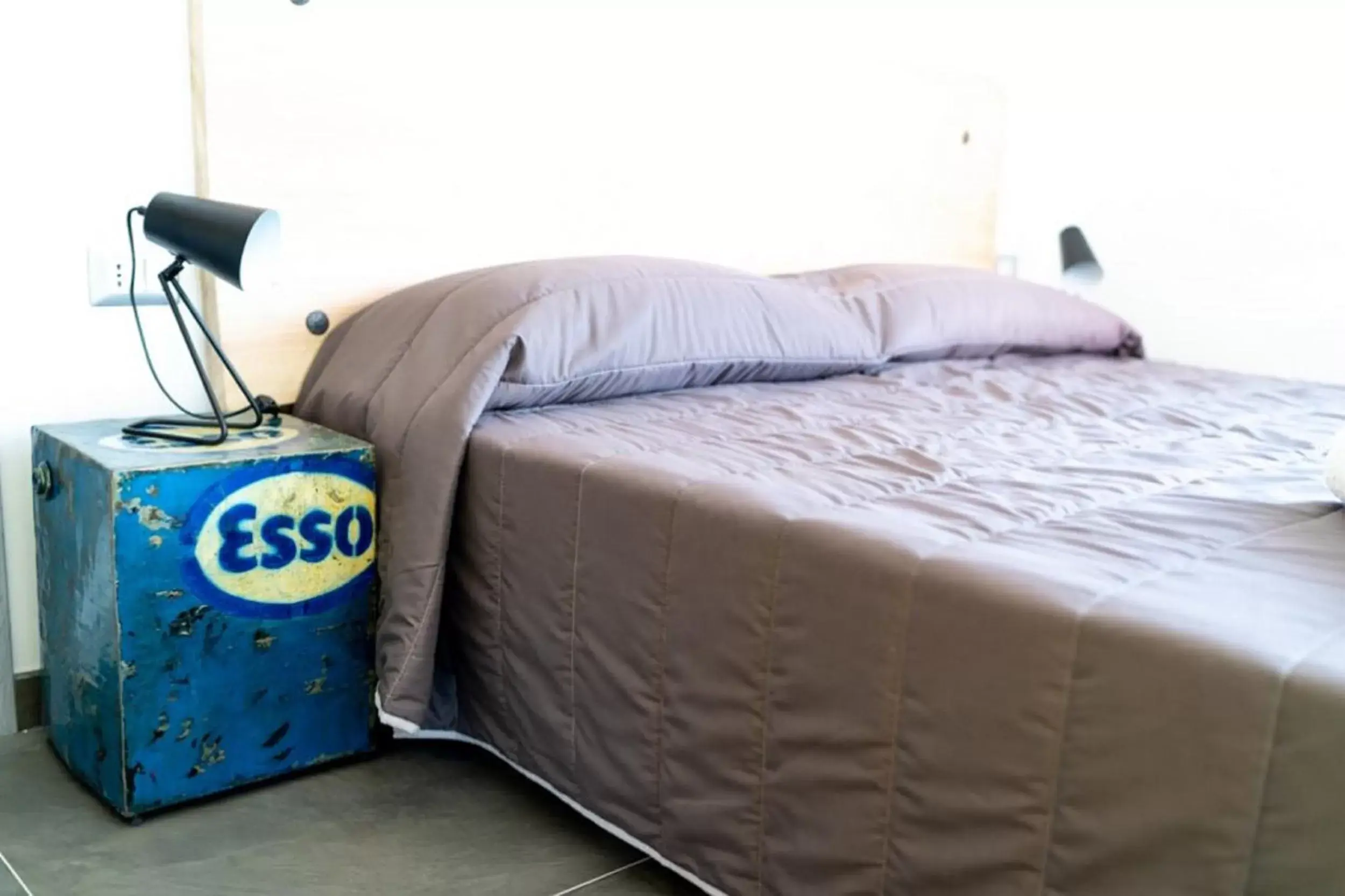 Bed in Italian Piston House Sport Moto Rent