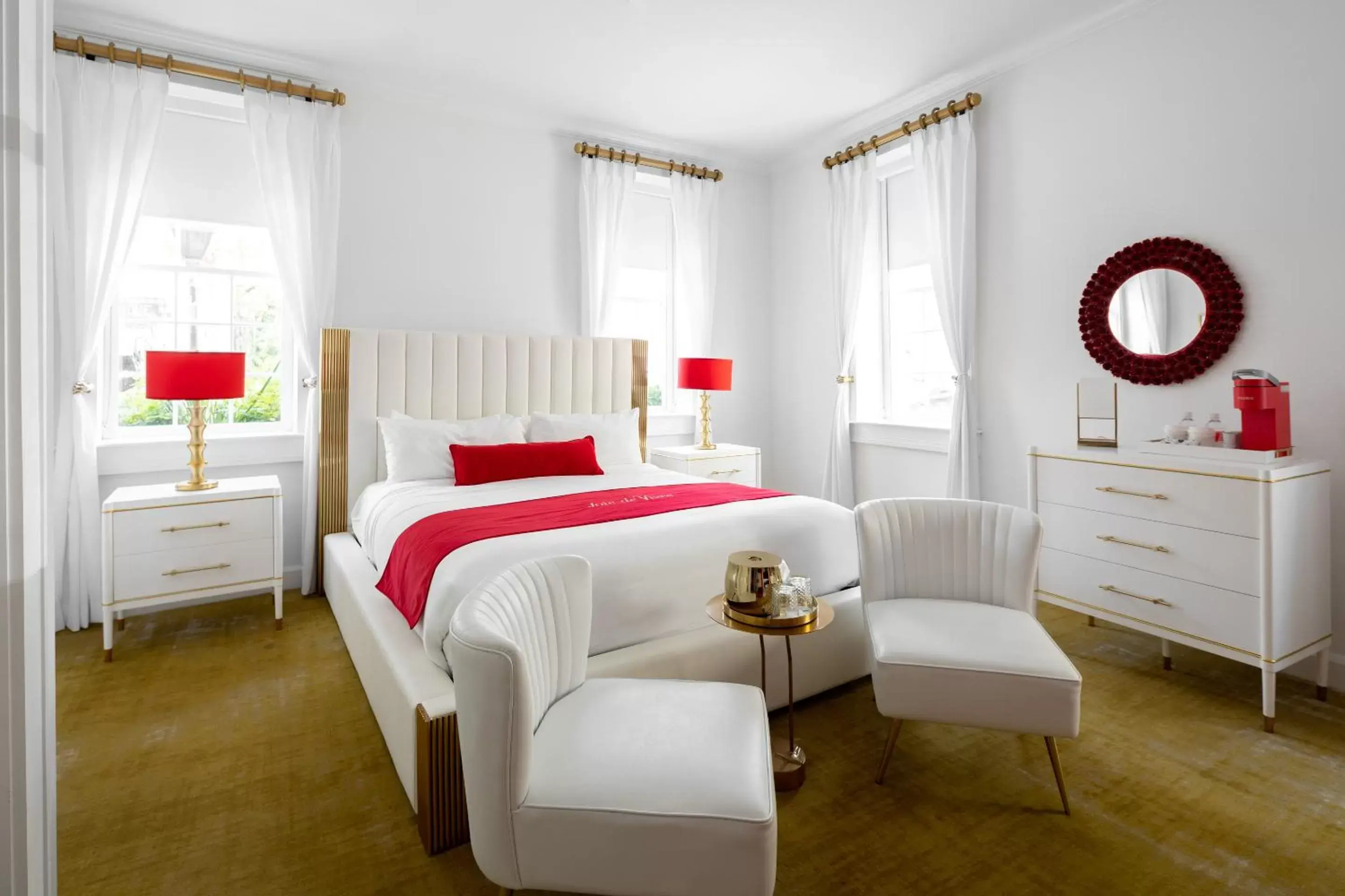 Bedroom, Bed in The Vendue, Downtown Art Hotel Bedroom, Bed in The Vendue, Downtown Art Hotel