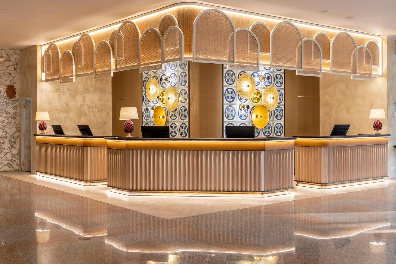 Lobby or reception in Delta Hotels by Marriott Giardini Naxos