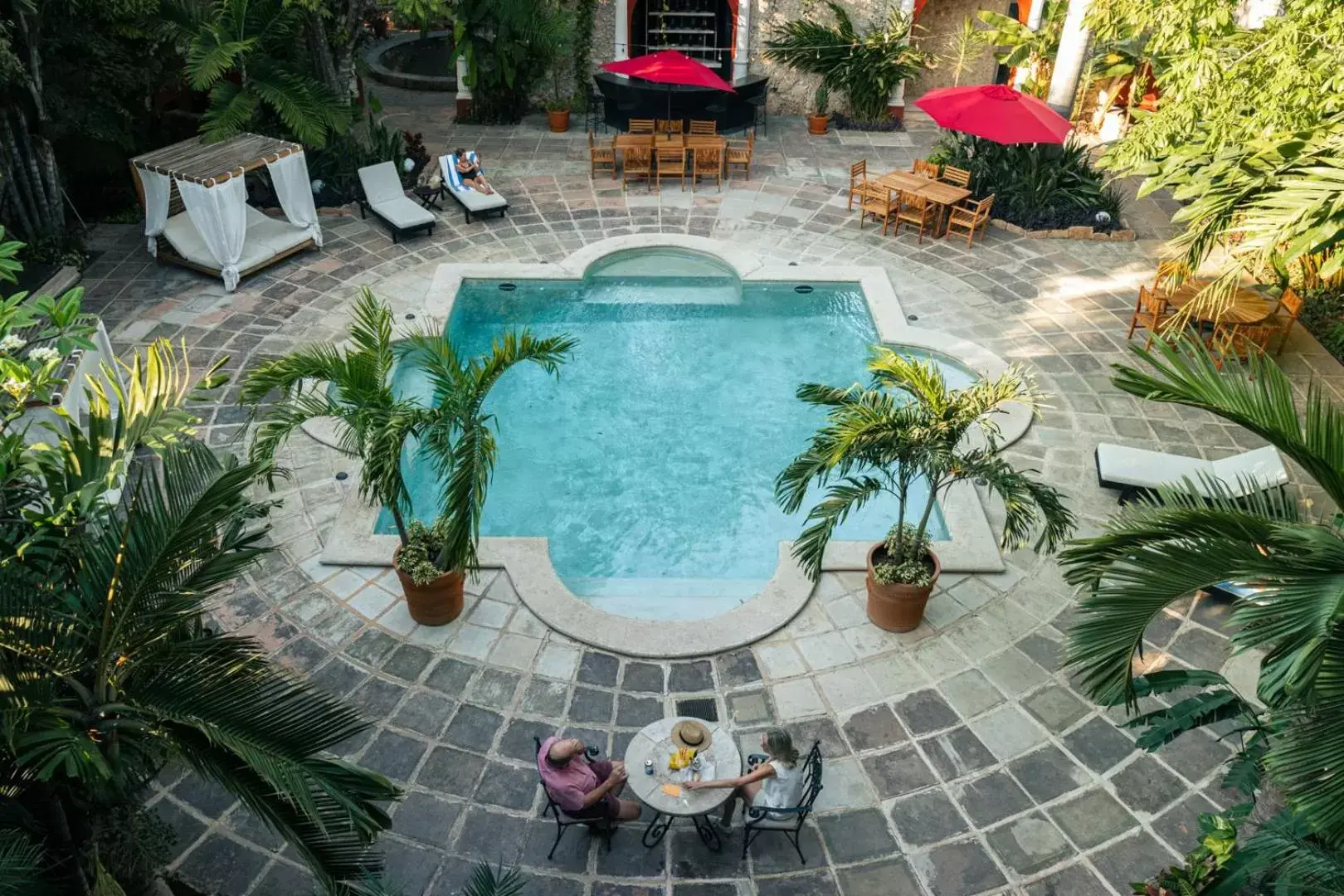 Pool View in Villa Merida Boutique Hotel