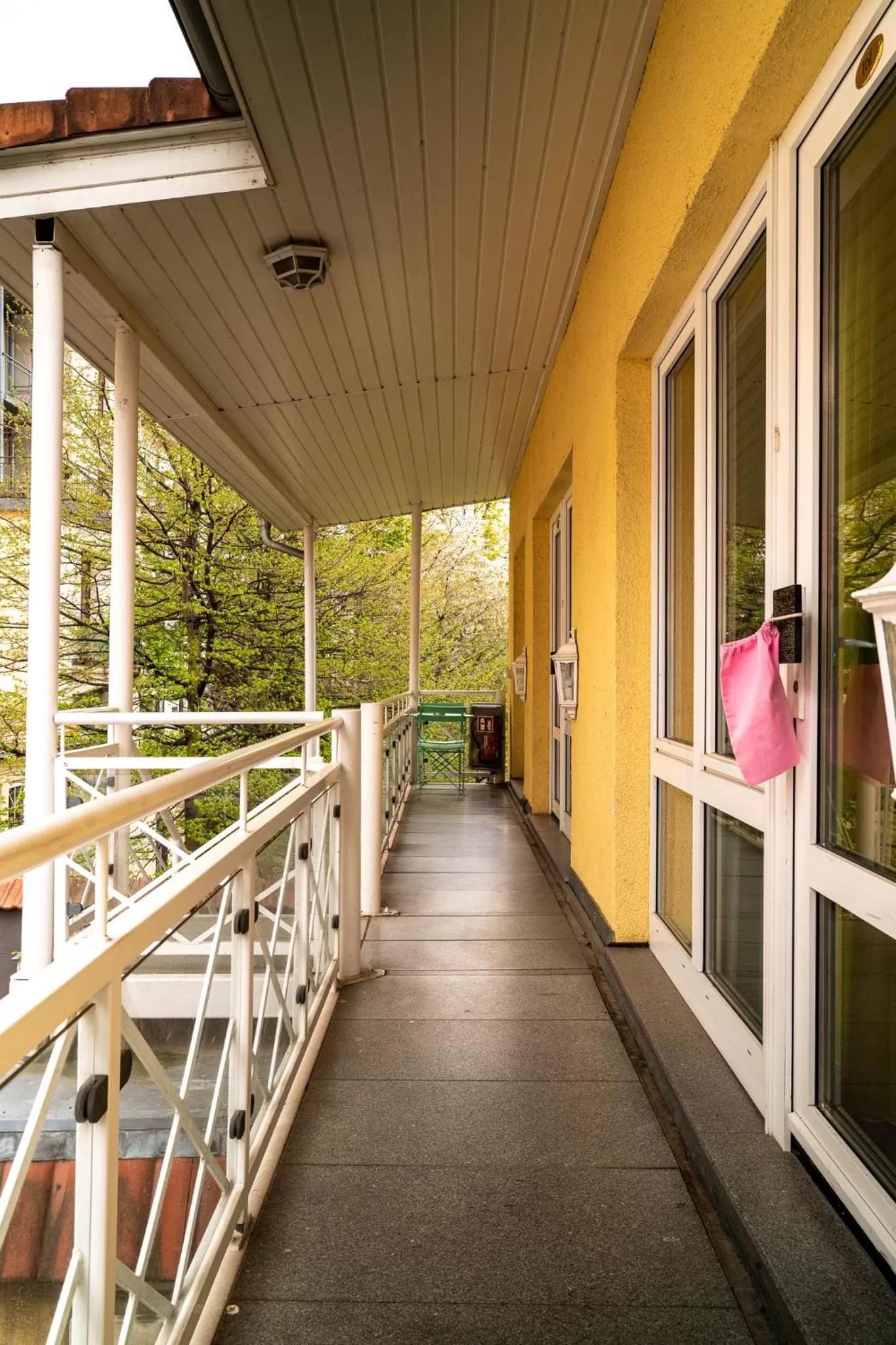 Patio in Boutique Hotel Rothenburger Hof