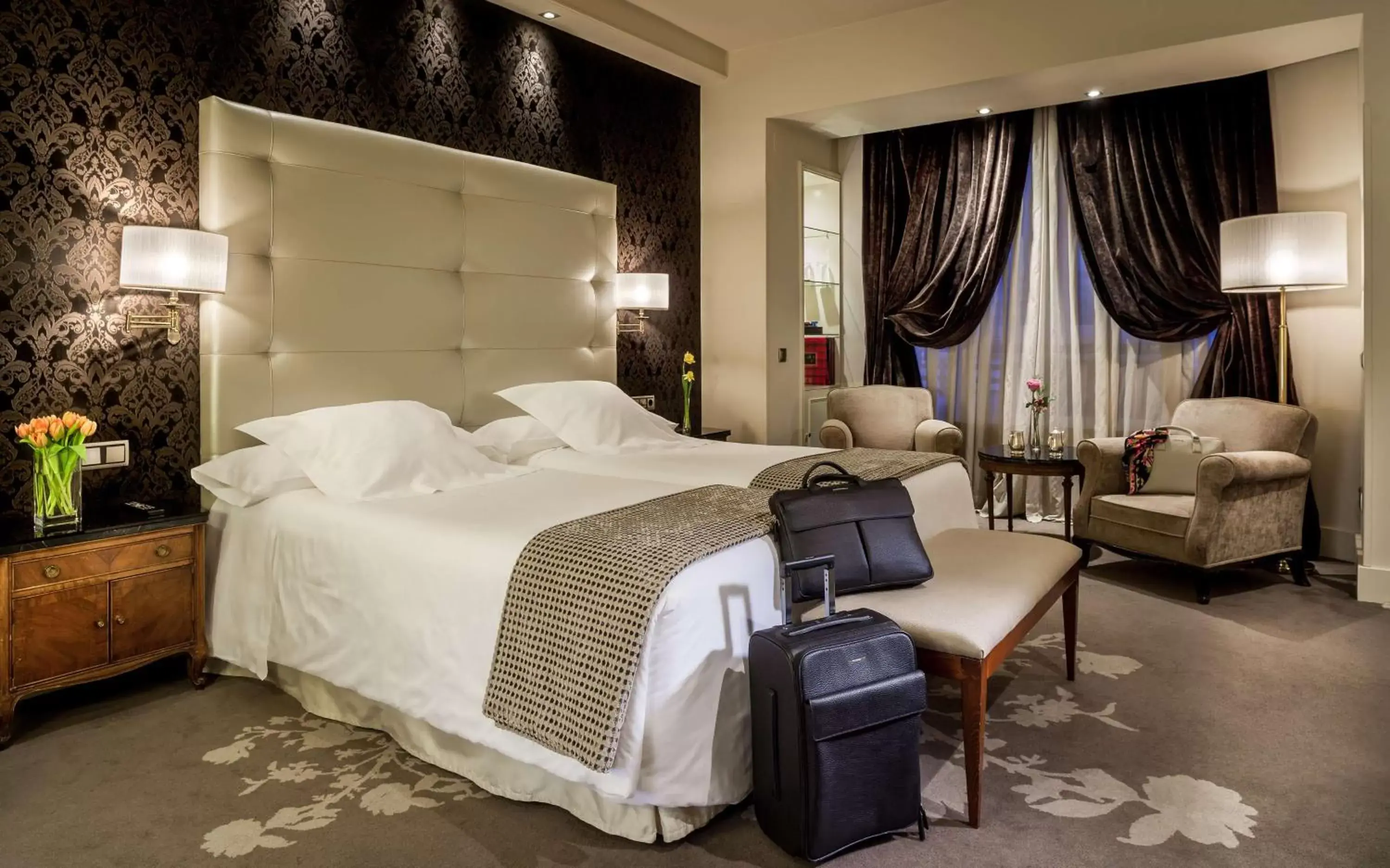 Bedroom in Wellington Hotel & Spa Madrid
