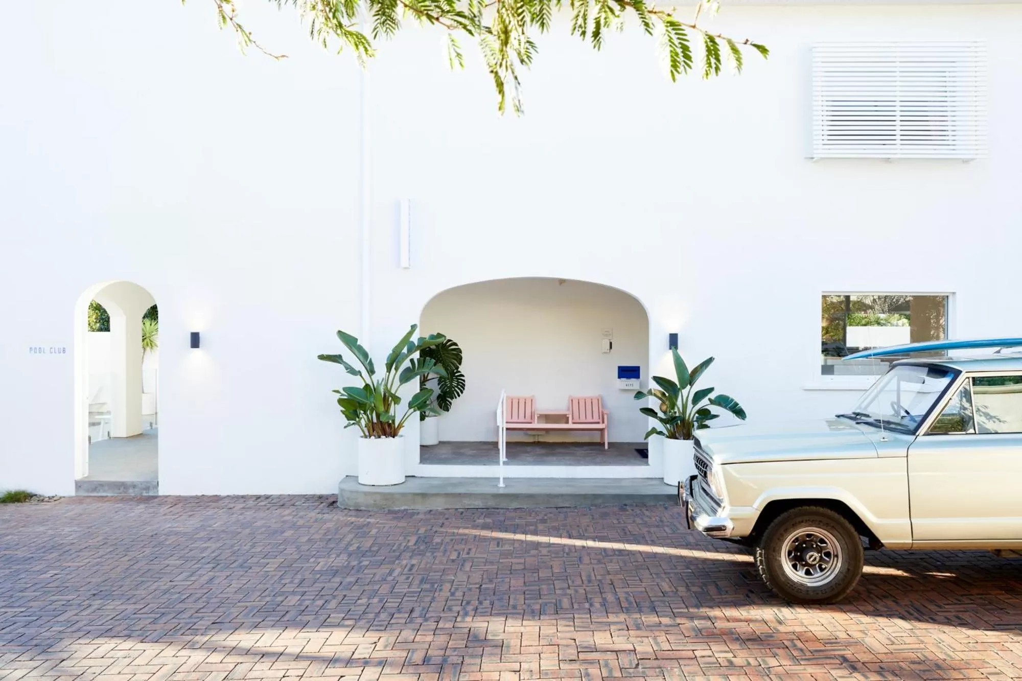 Facade/entrance in The Sails Motel Brunswick Heads