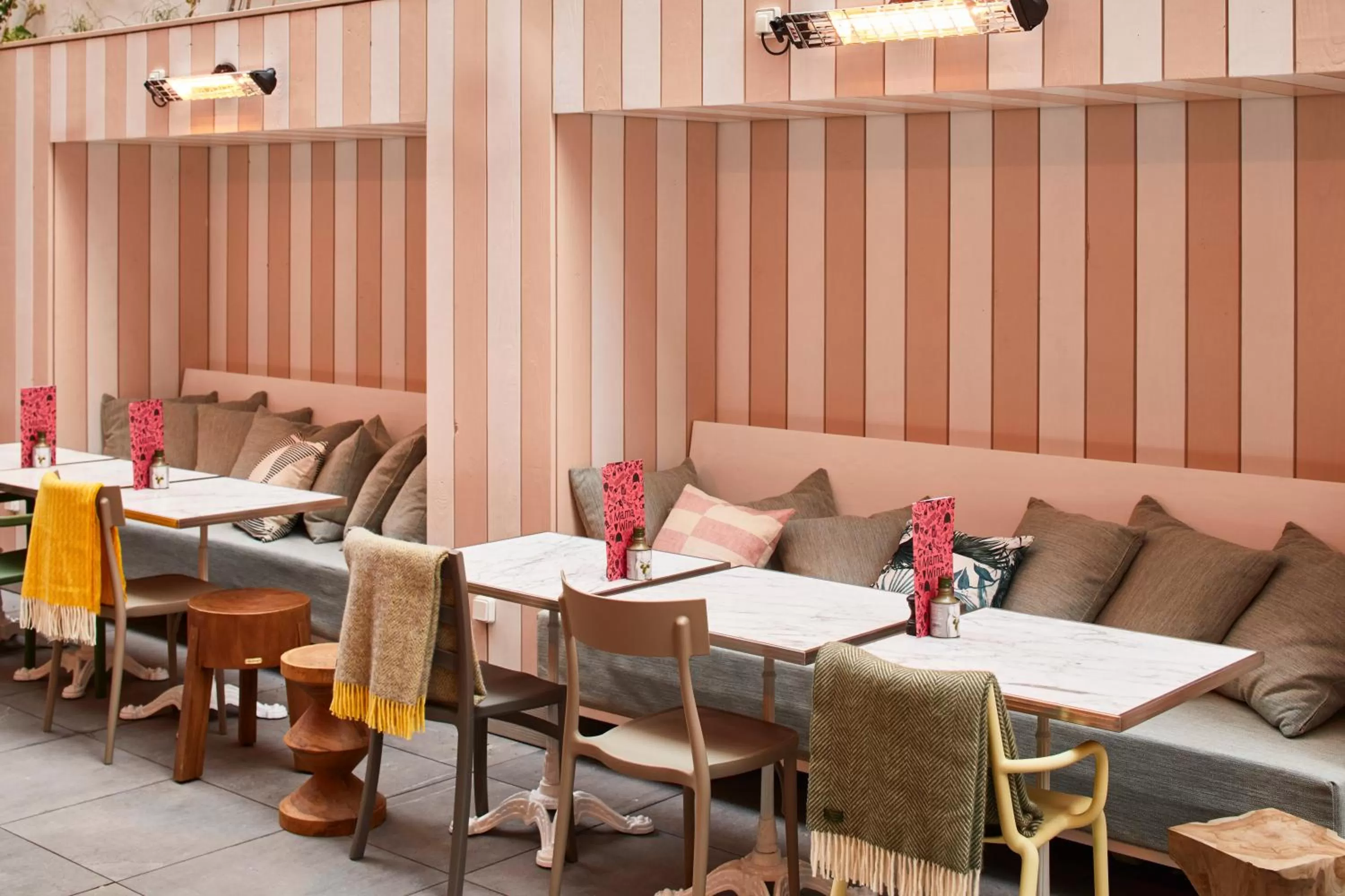 Patio in Mama Shelter Toulouse