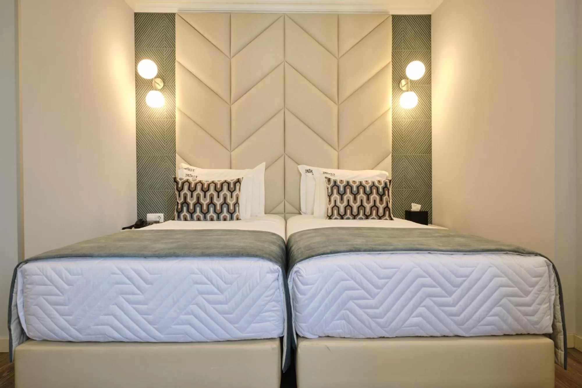 Bedroom, Bed in Patria Hotel