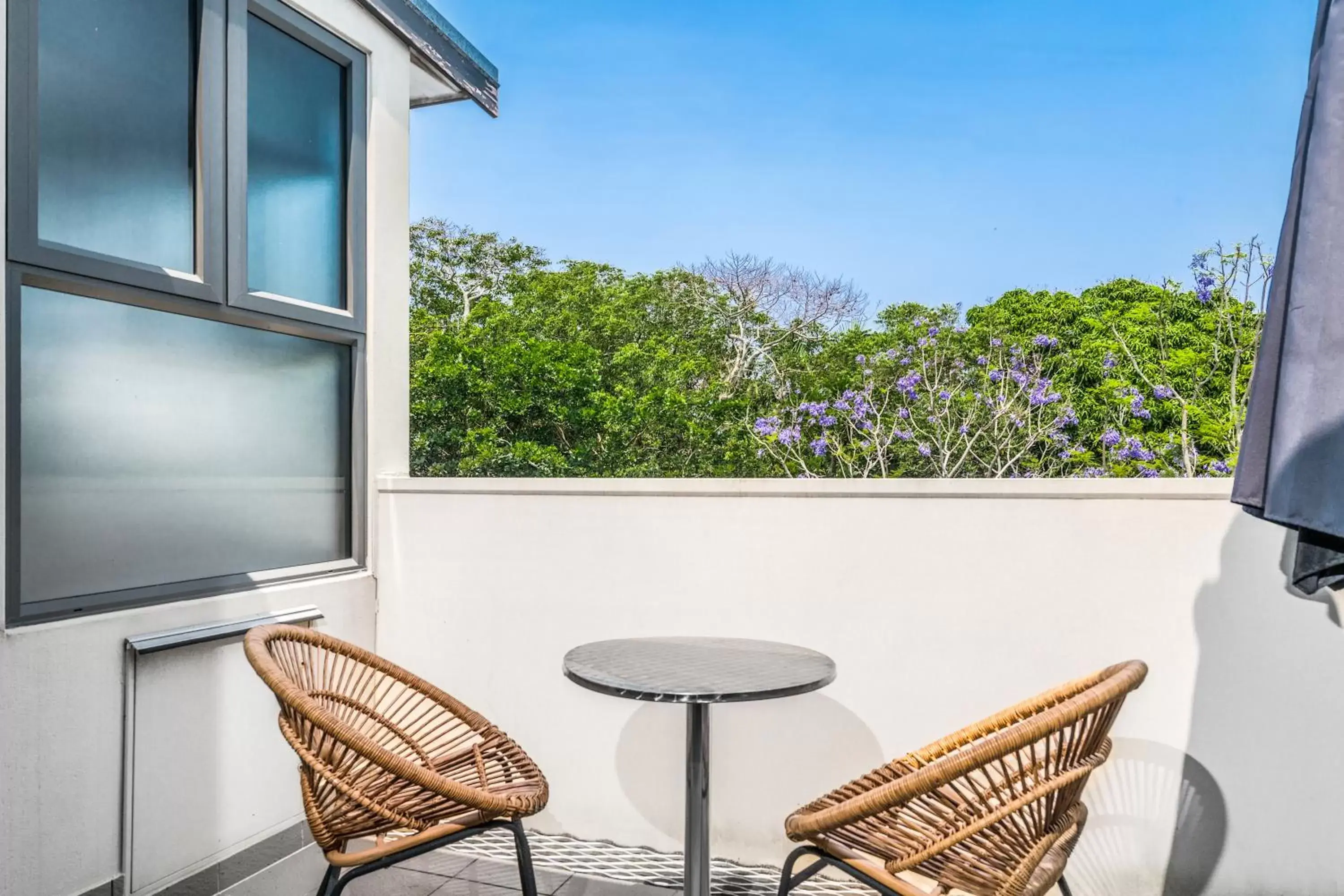 Balcony/Terrace in Byron Butter Factory Apartments