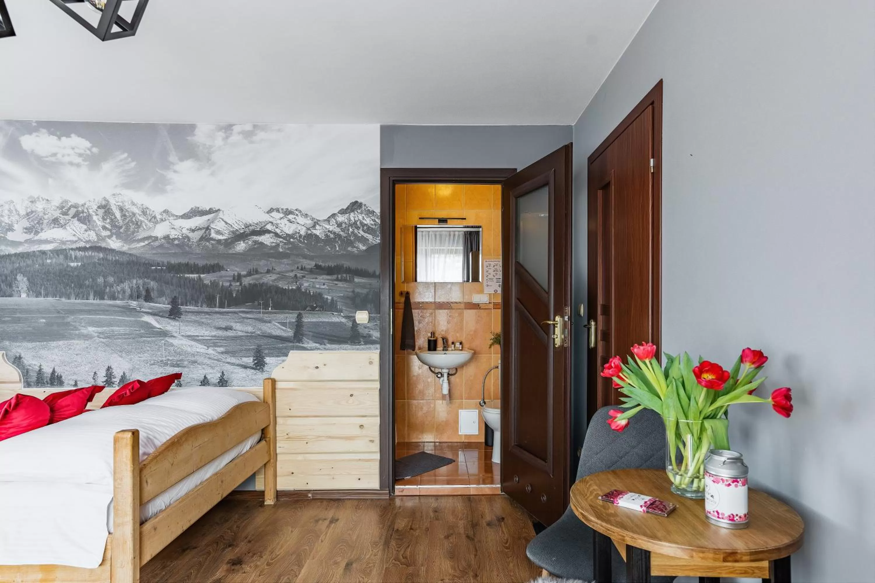 Bed in Pokoje Gościnne U Małgorzaty Jacuzzi & Sauna