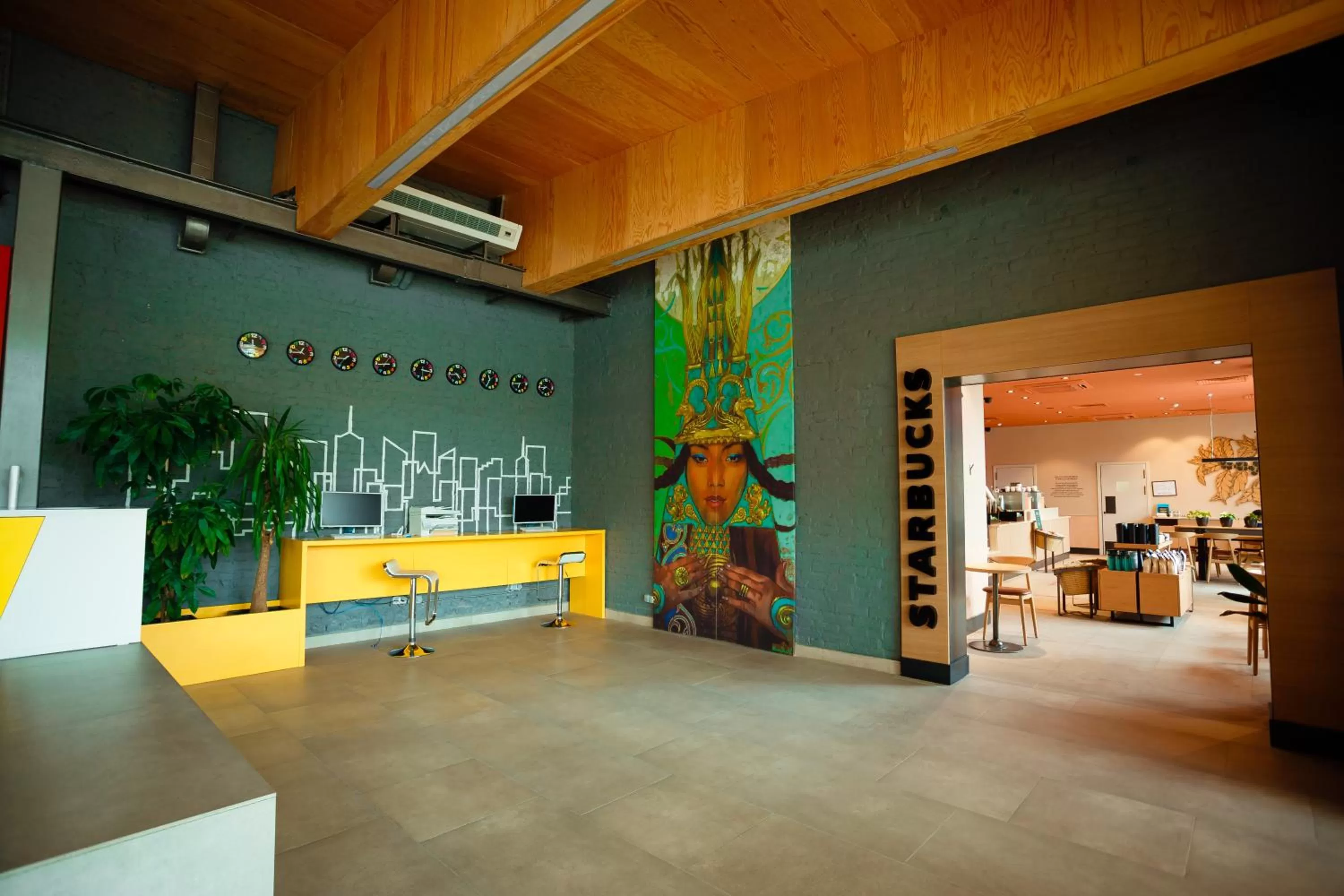 Lobby/Reception in City Hotel Shymkent