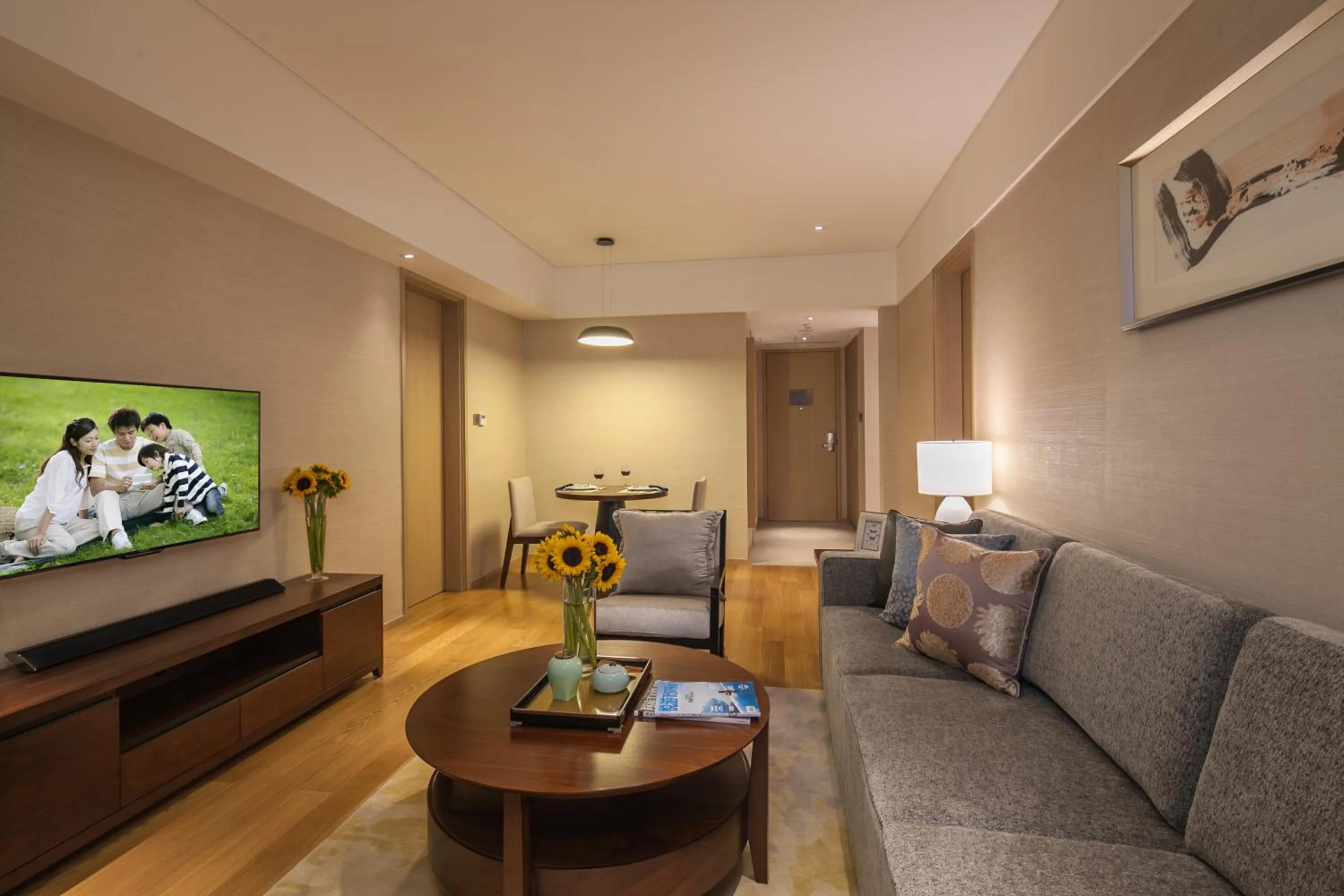 Living room in Somerset Xindicheng Xi&#x27;an