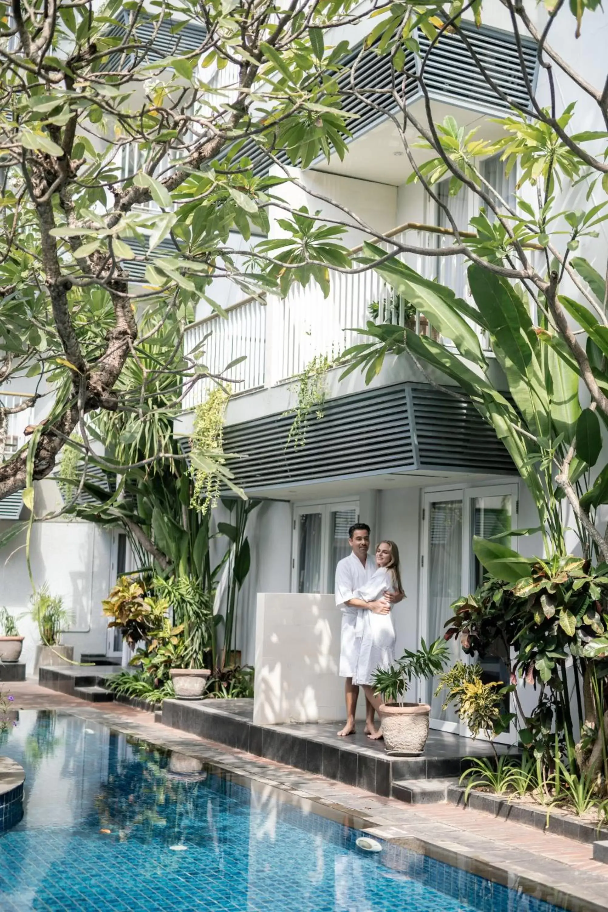 Swimming Pool in EDEN Hotel Kuta Bali