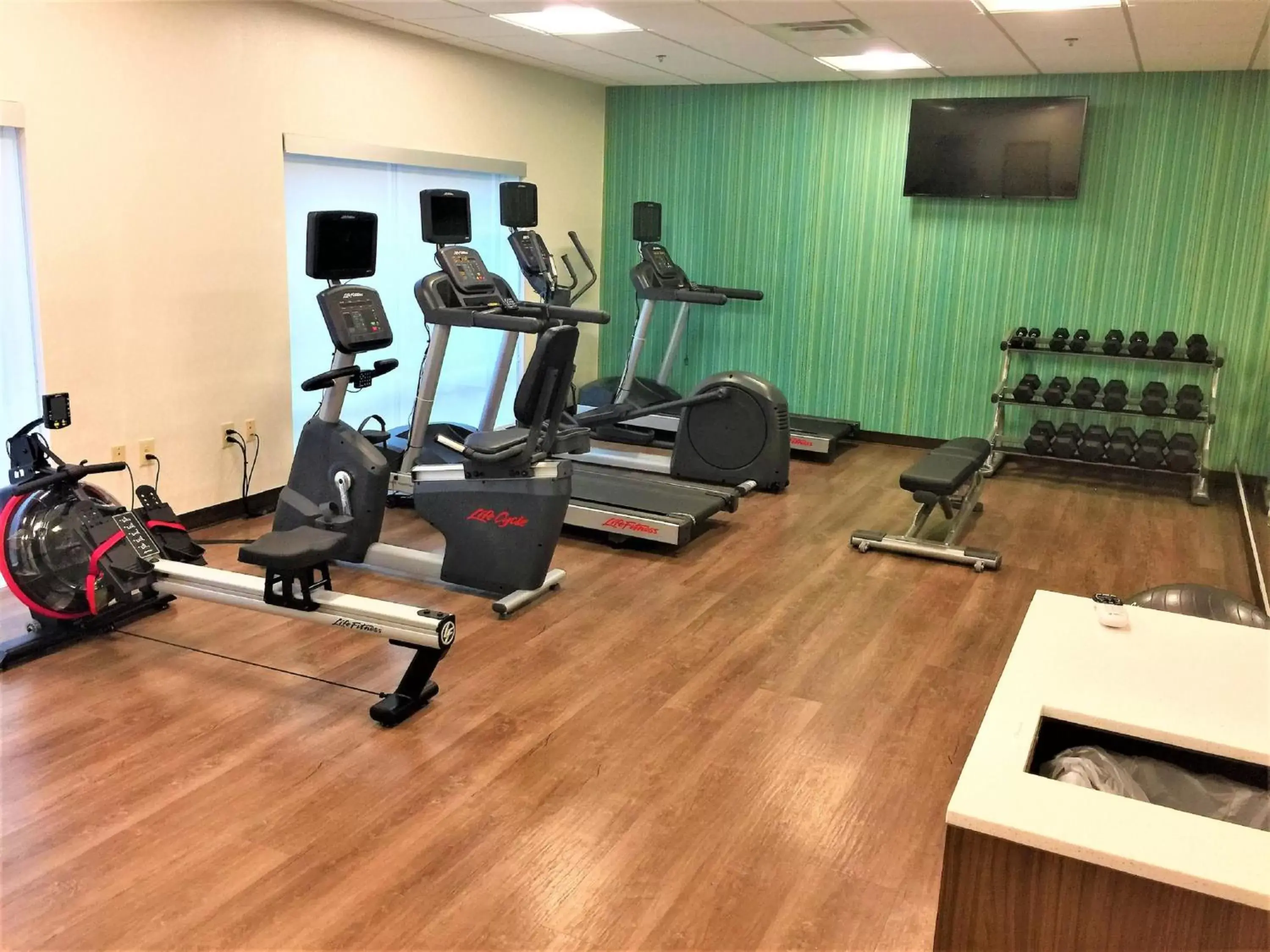 Fitness centre/facilities, Fitness Center/Facilities in Holiday Inn Express & Suites Danville, an IHG Hotel